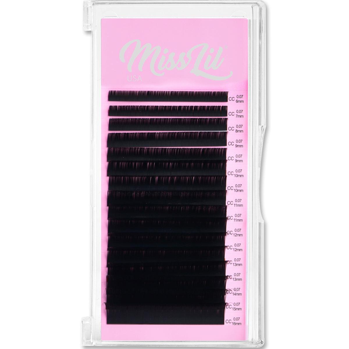 0.07 mix CC Curl Eyelash Extensions - Miss Lil USA