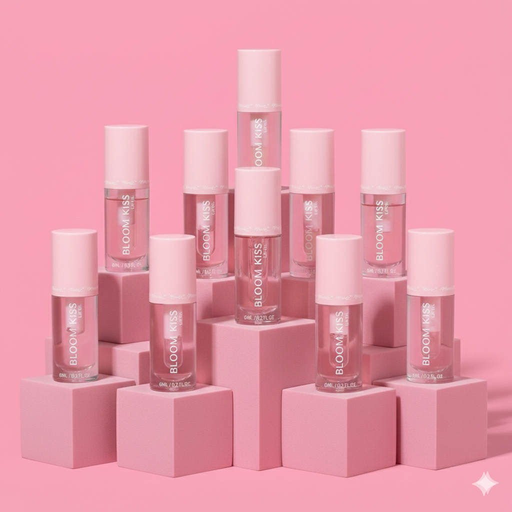 BLOOM KISS LIP OIL- ROSE