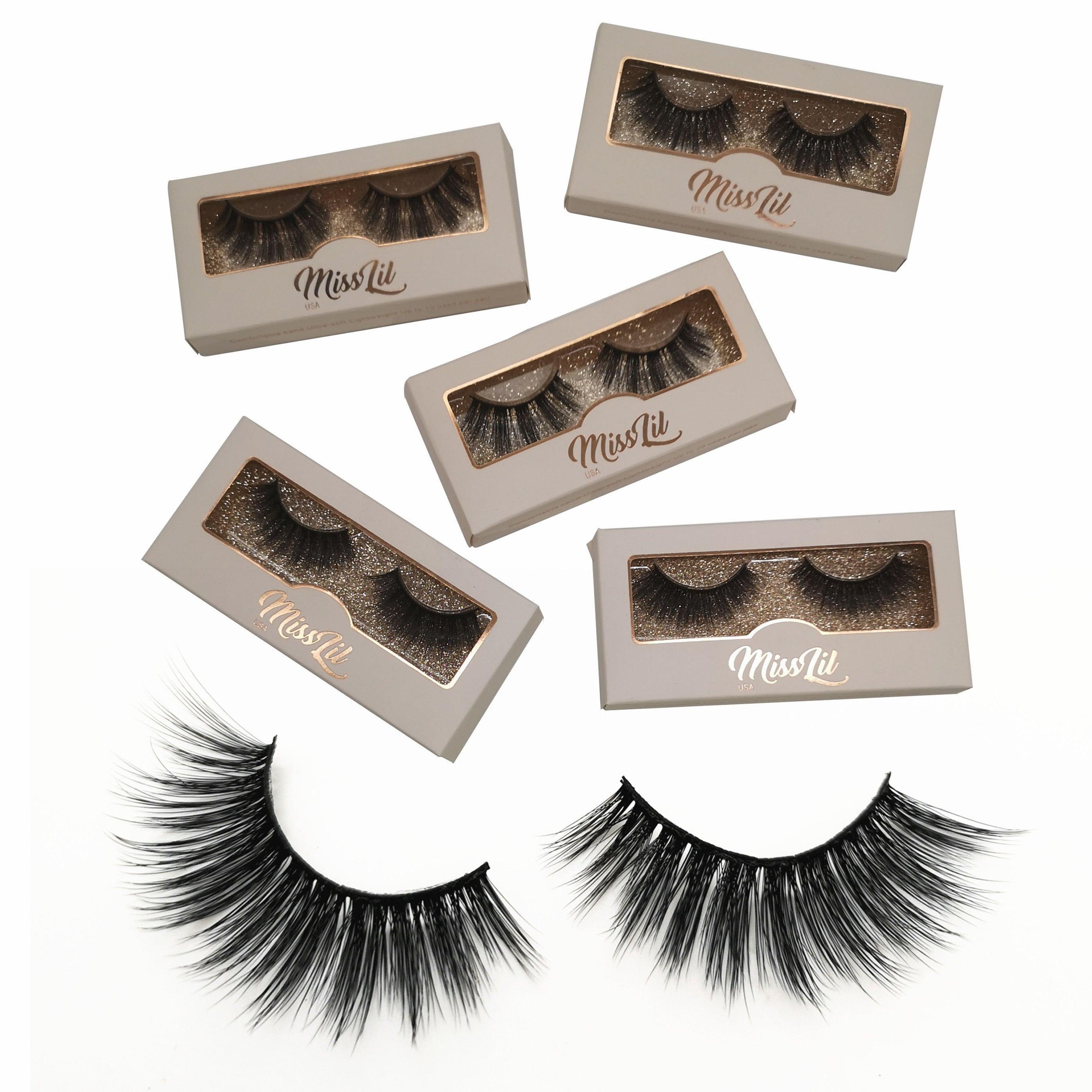 Miss Lil USA Lashes (5 pairs) #23 - Miss Lil USA