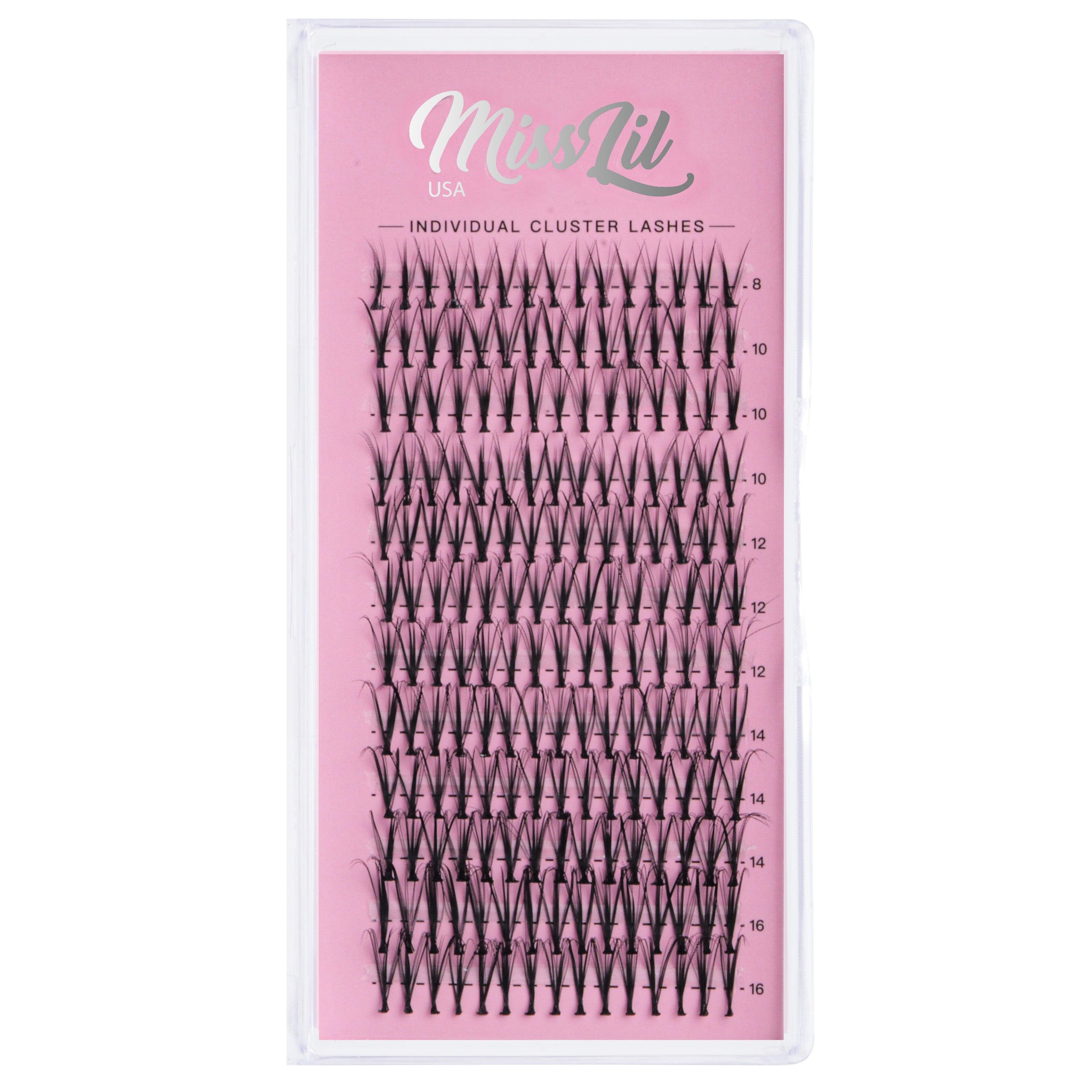 DIY Cluster eyelash extensions AD-37 MIX Tray - Miss Lil USA