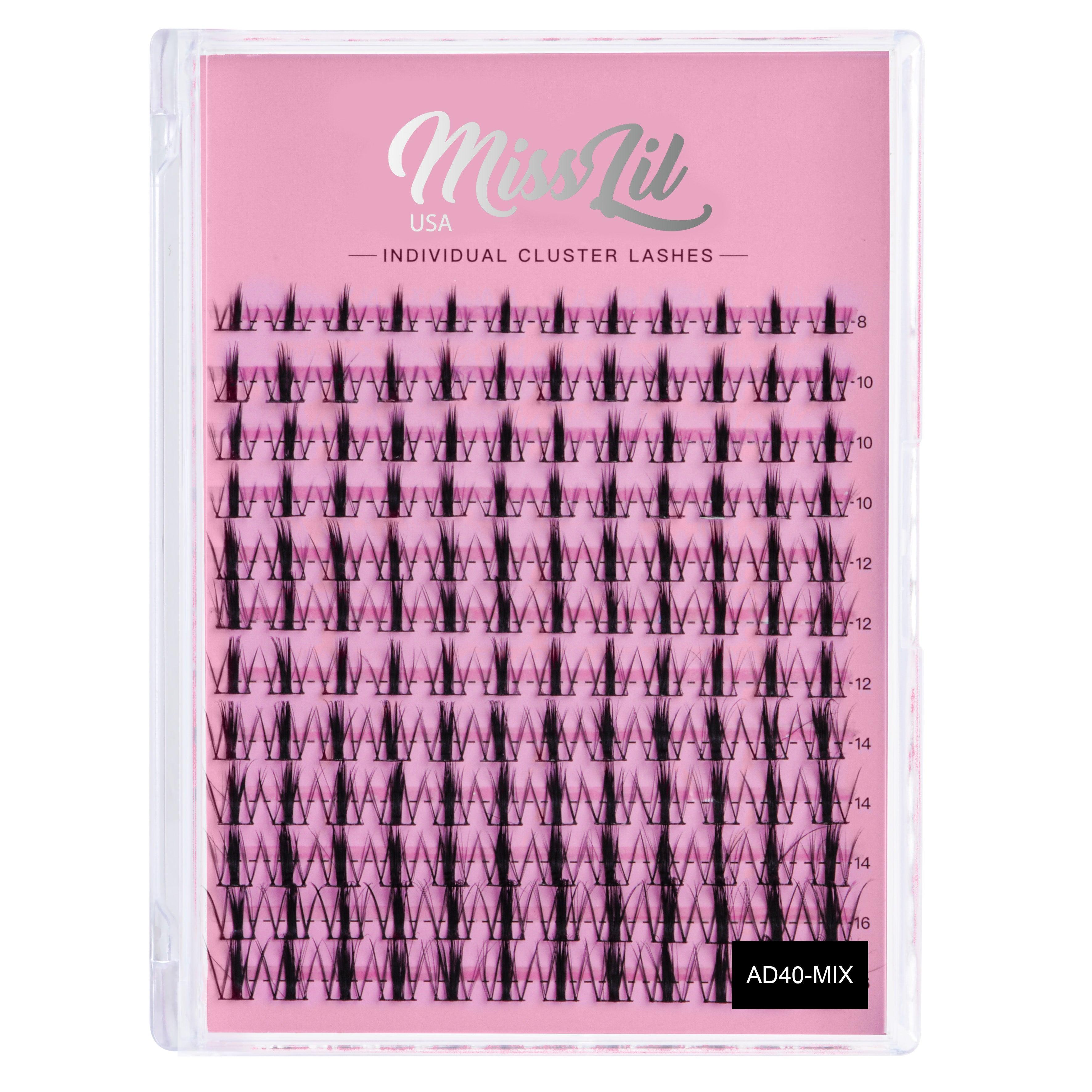 DIY Cluster Lashes AD-40 MIX - Miss Lil USA