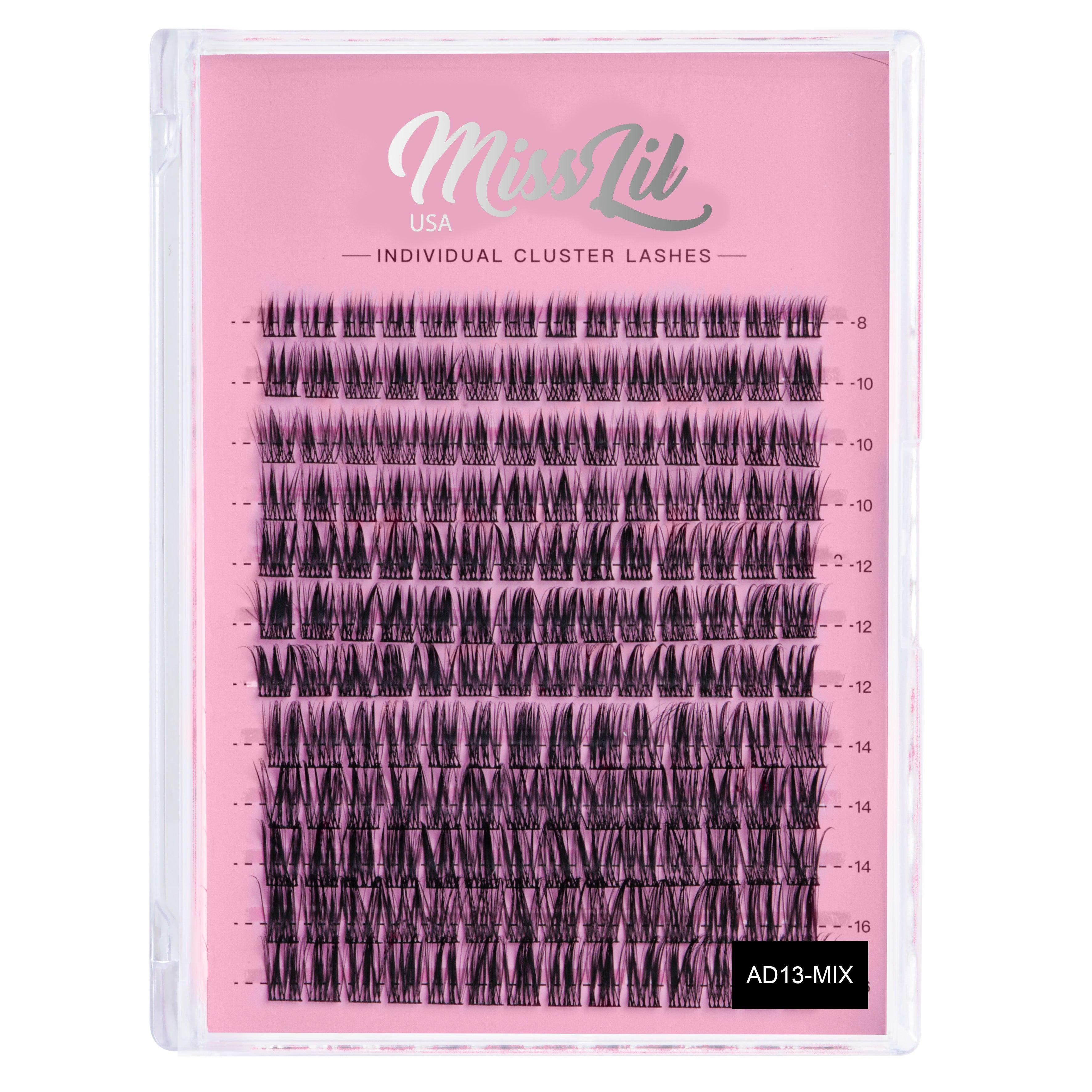 DIY Eyelash Clusters AD-13 Mix Tray - Miss Lil USA