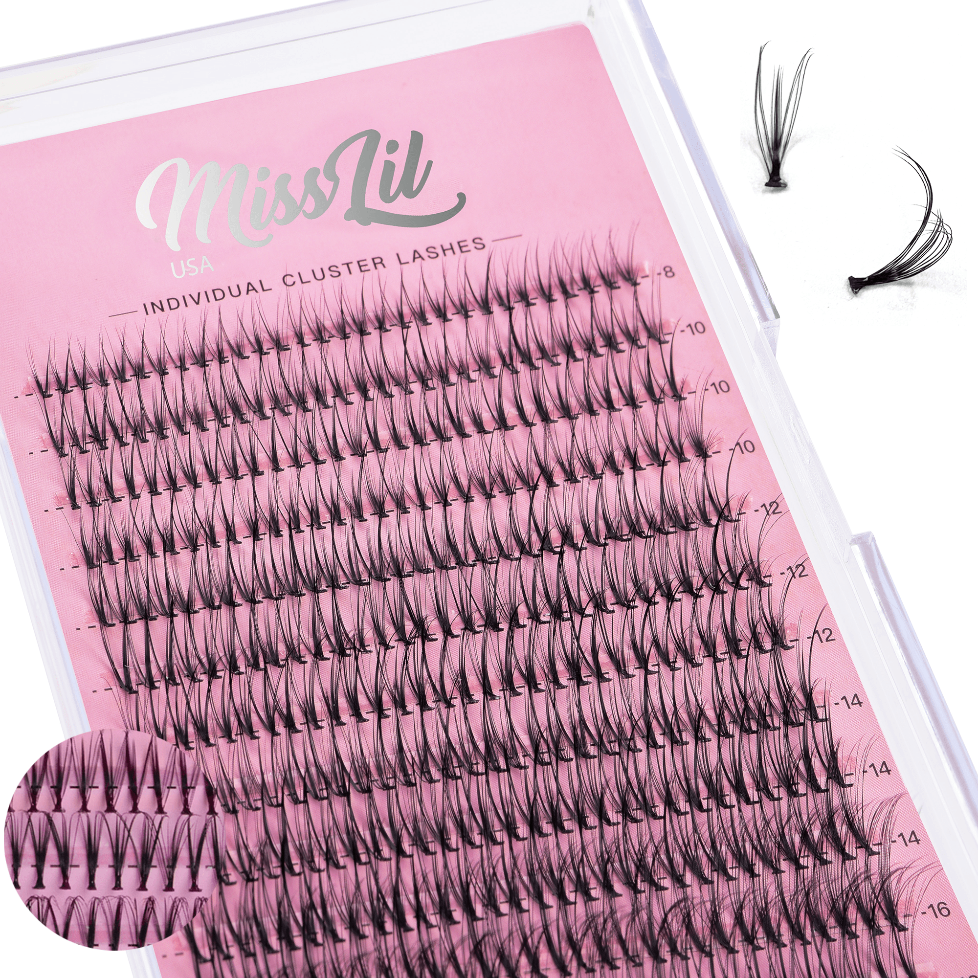 DIY Lash Clusters Mix Tray AD-37 - Miss Lil USA