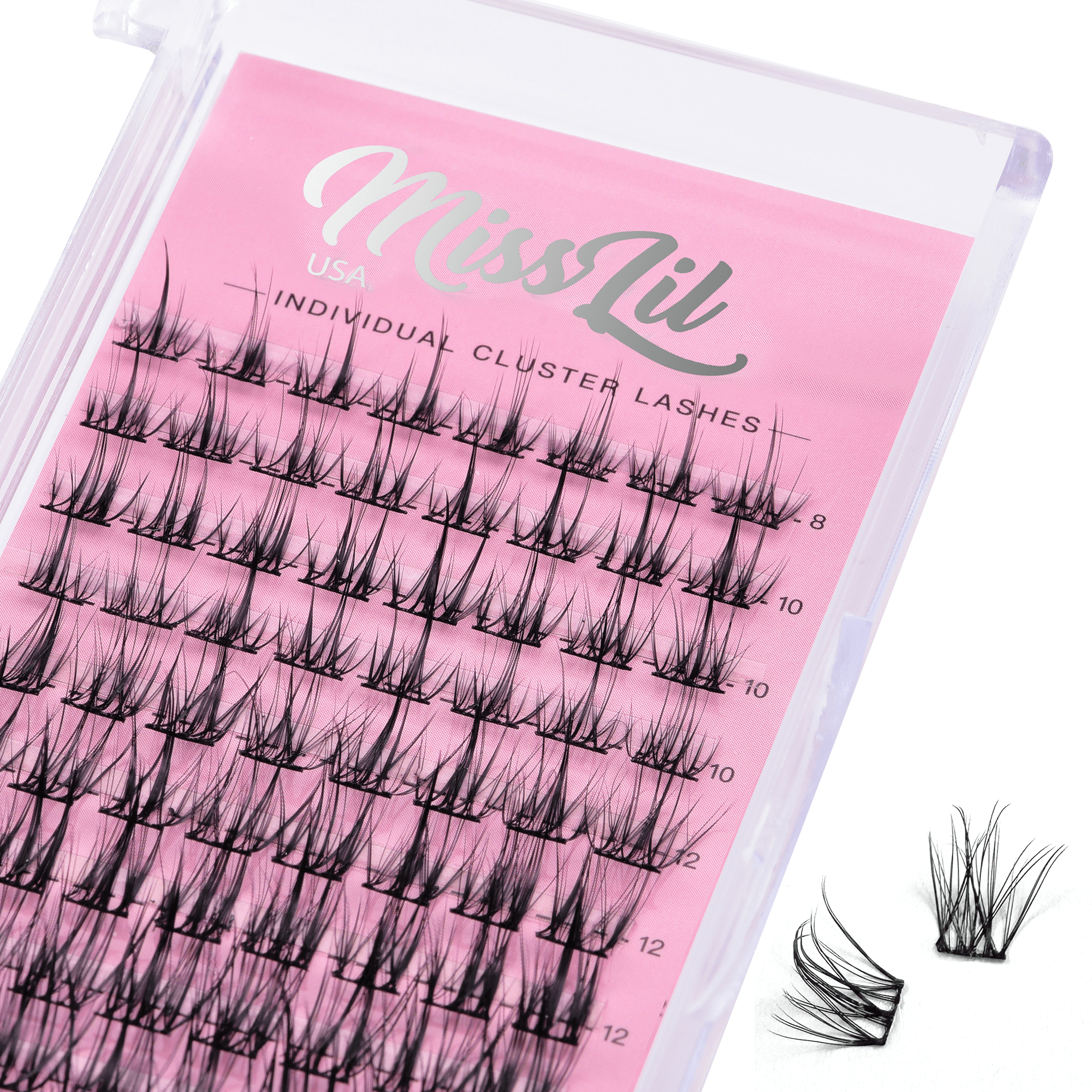 DIY Lash Clusters AD-58 Mixed Tray - Miss Lil USA