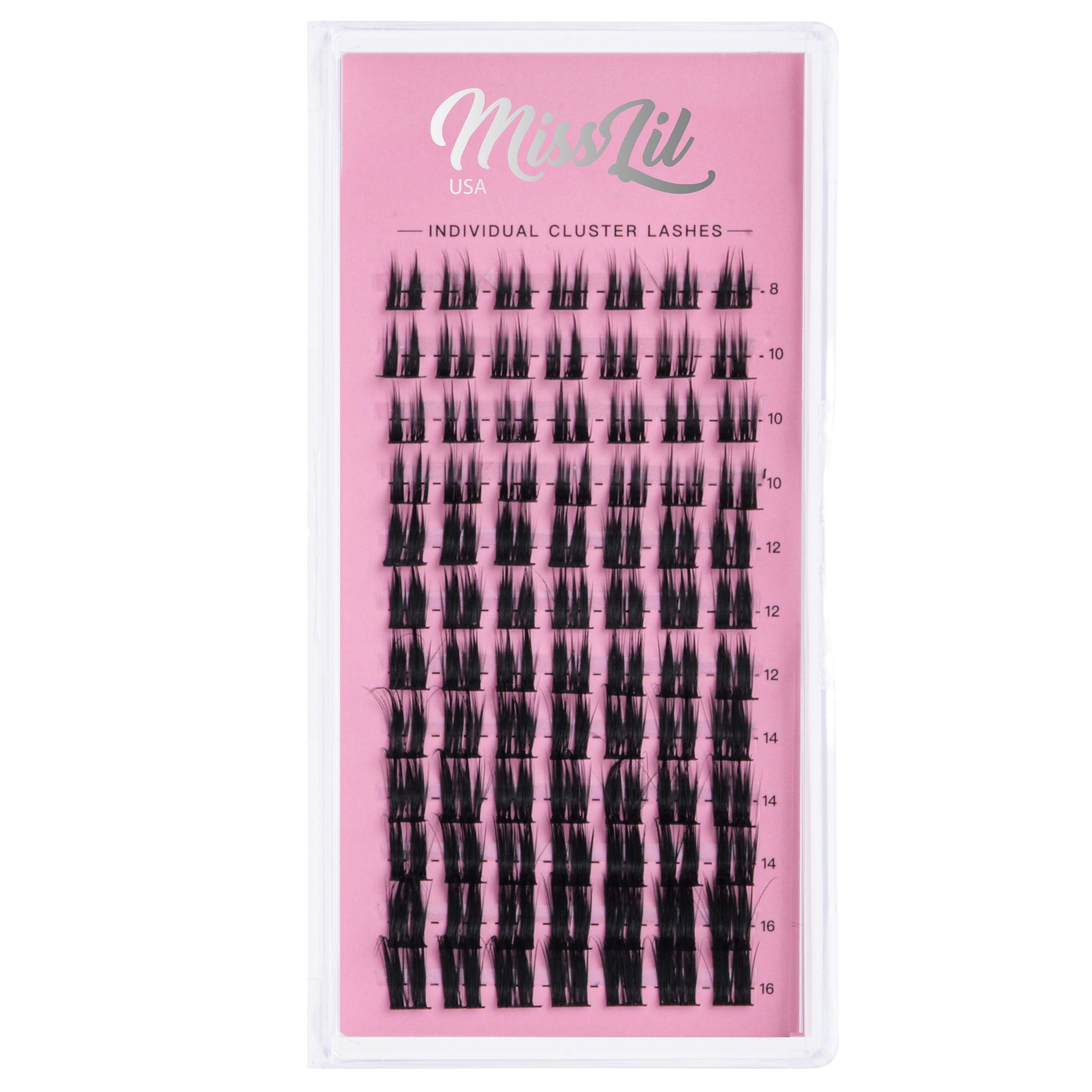 DIY Individual Cluster Eyelashes AD-03 Small Mixed Tray - Miss Lil USA