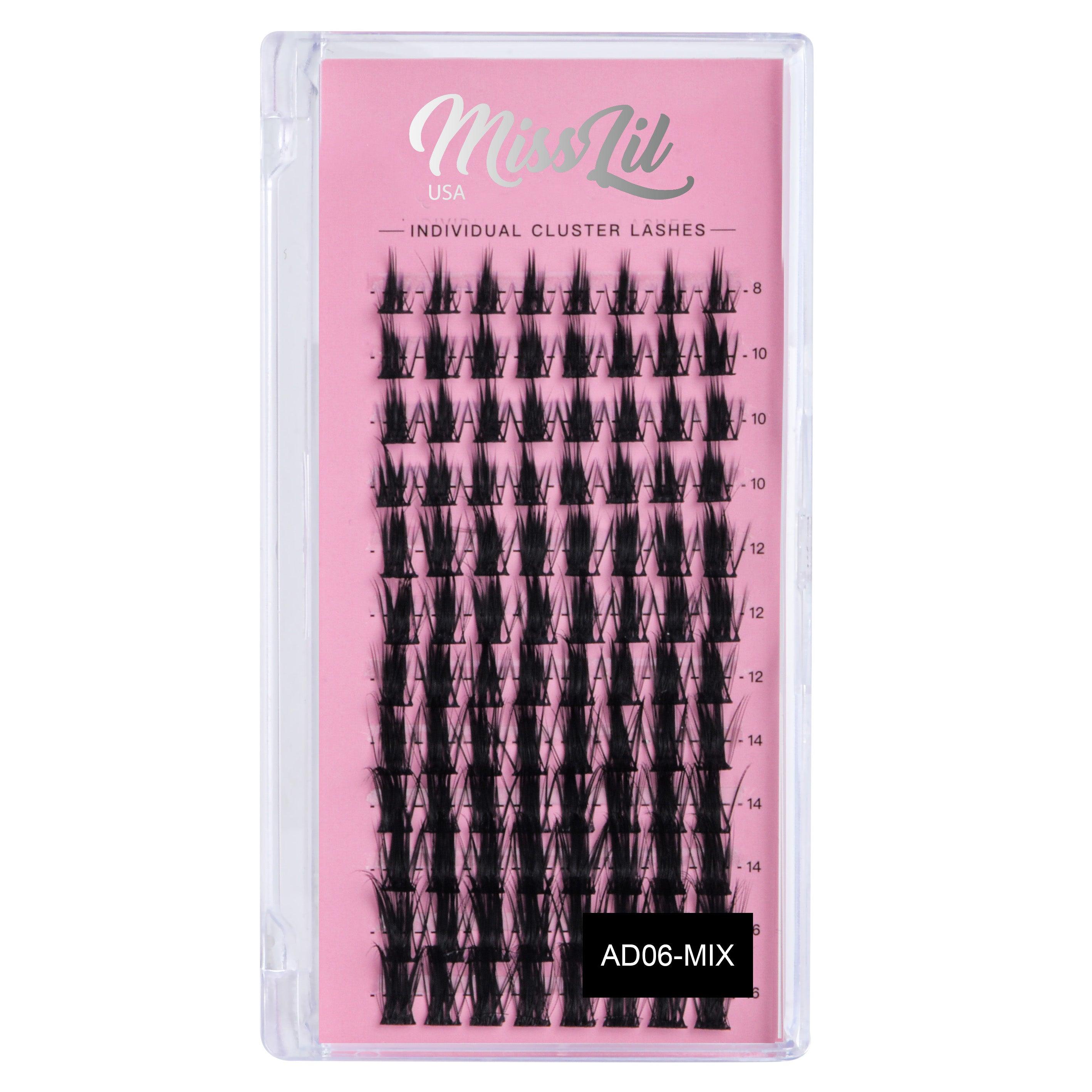 DIY Individual Cluster Lashes AD-06 Small MIX - Miss Lil USA