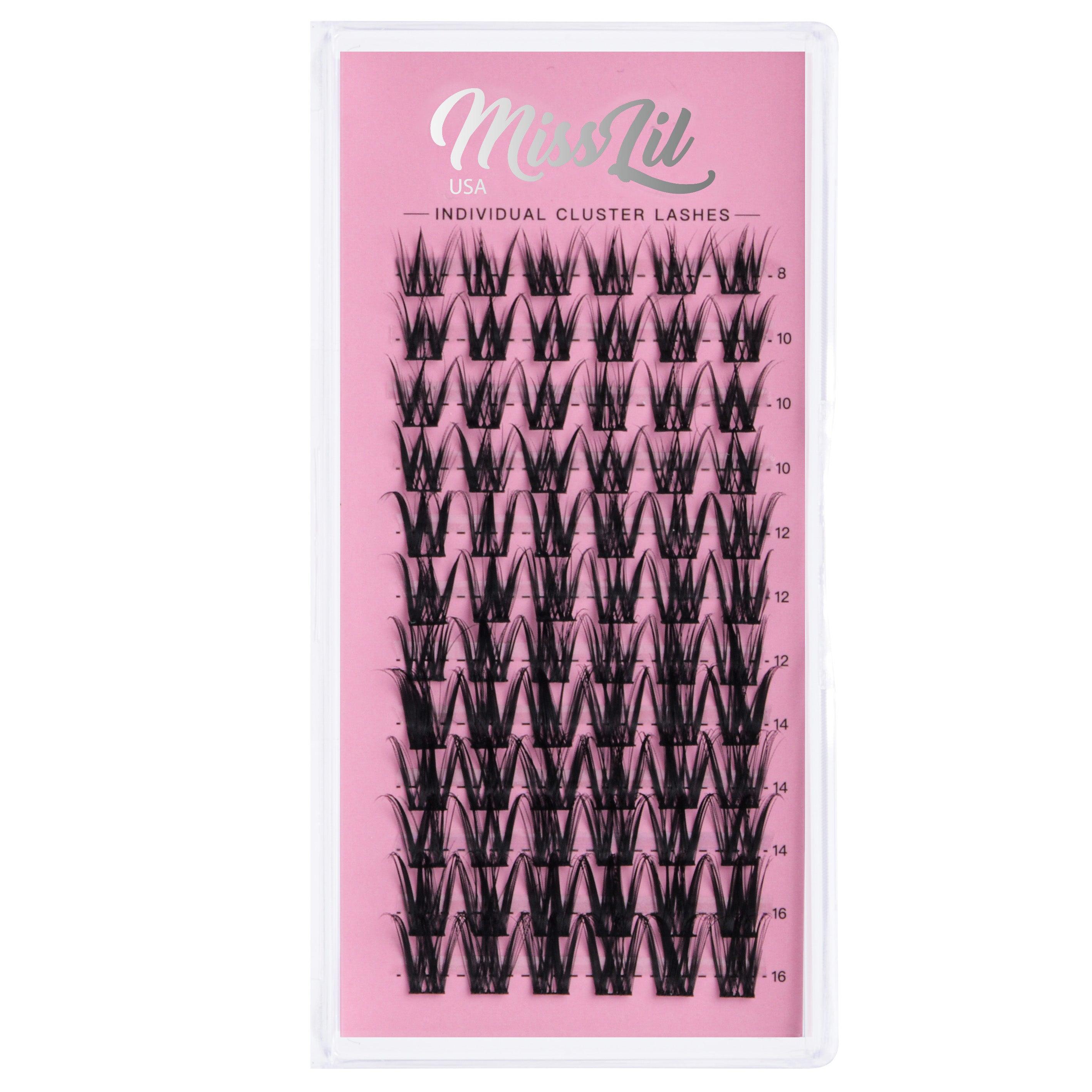 DIY Individual Cluster lashes AD-23 MIX Tray - Miss Lil USA