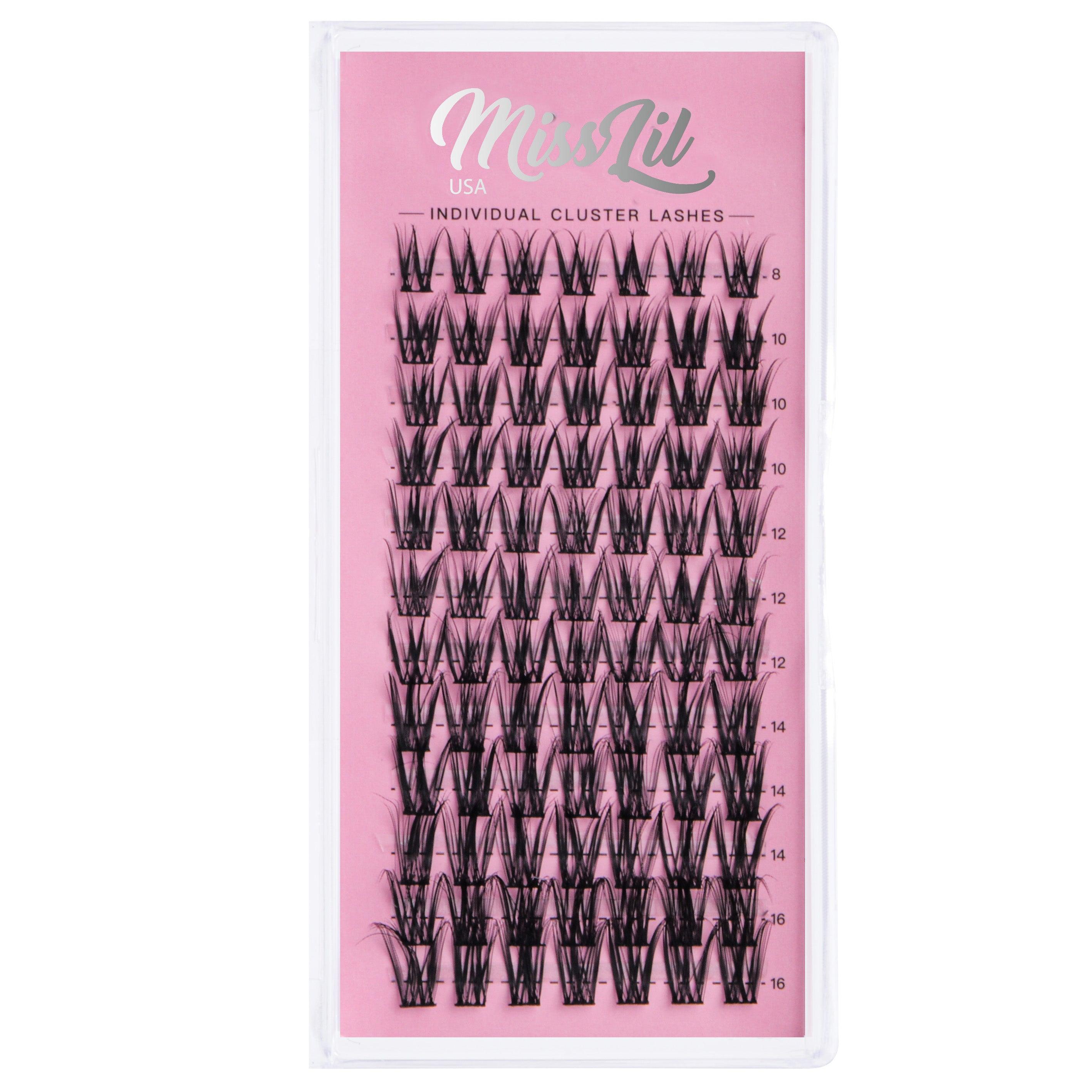 DIY Individual Cluster lashes AD-28 MIX Tray - Miss Lil USA
