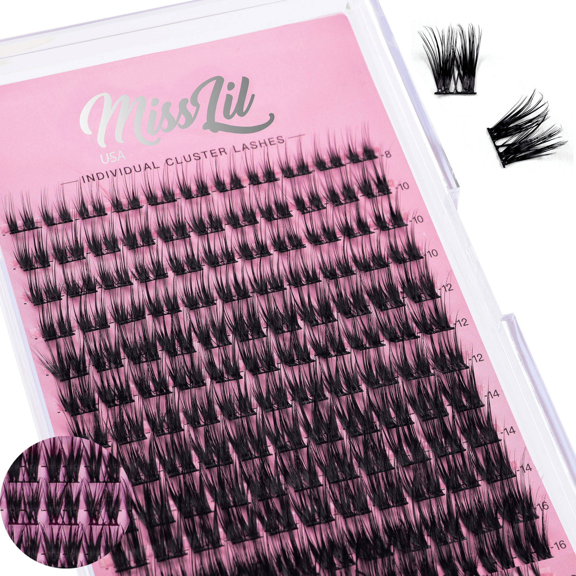 DIY Individual Cluster eyelashes AD-52 MIX - Miss Lil USA