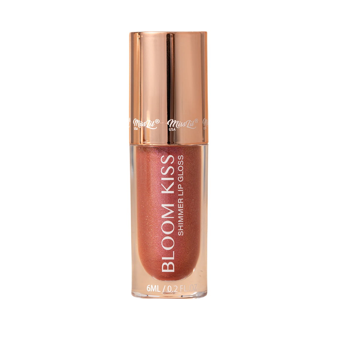 BLOOM KISS SHIMMER LIP GLOSS- LUSTER