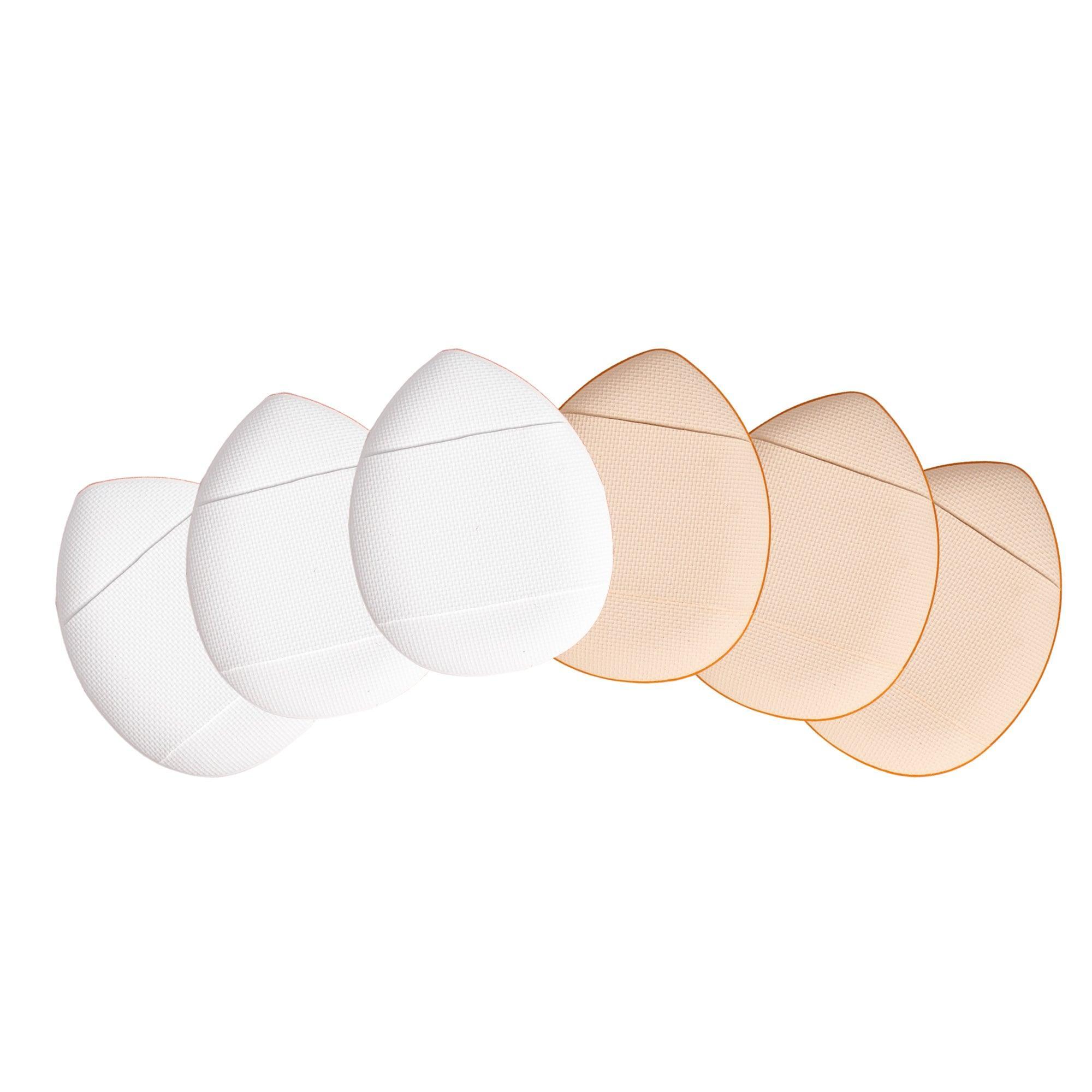 Mini Makeup Puffs - White & Beige - Miss Lil USA