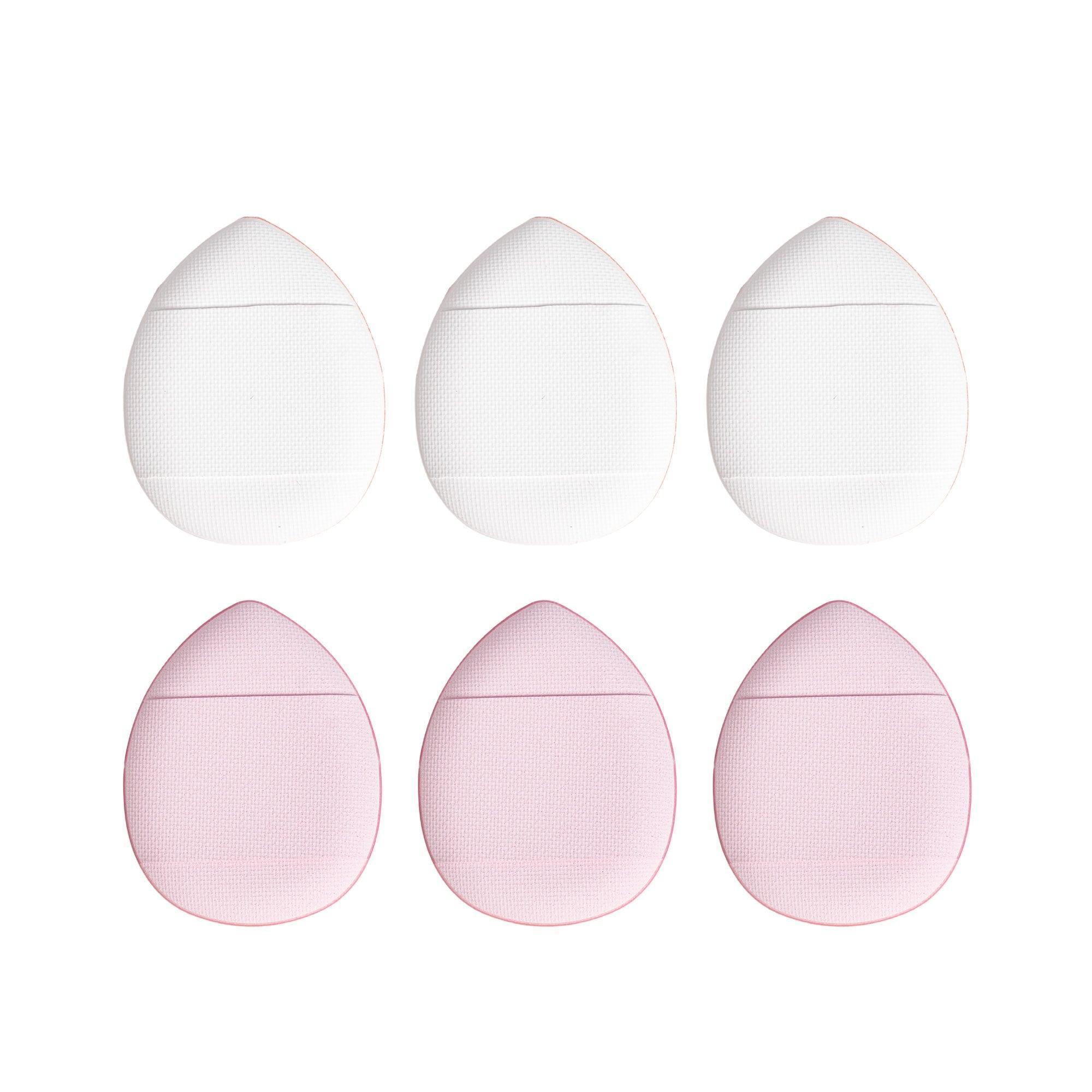 Mini Makeup Puffs - White & Pink - Miss Lil USA