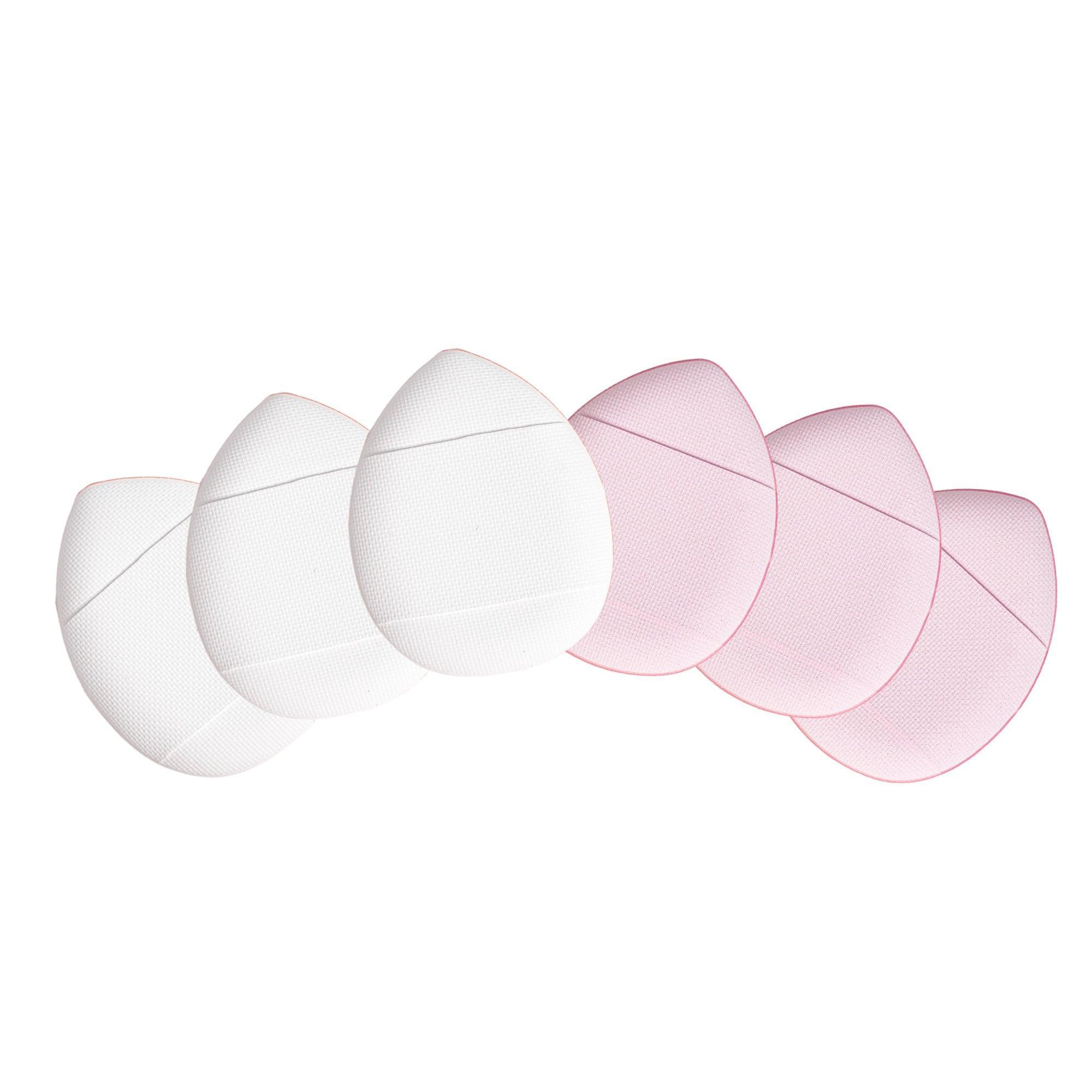 Mini Makeup Puffs - White & Pink - Miss Lil USA
