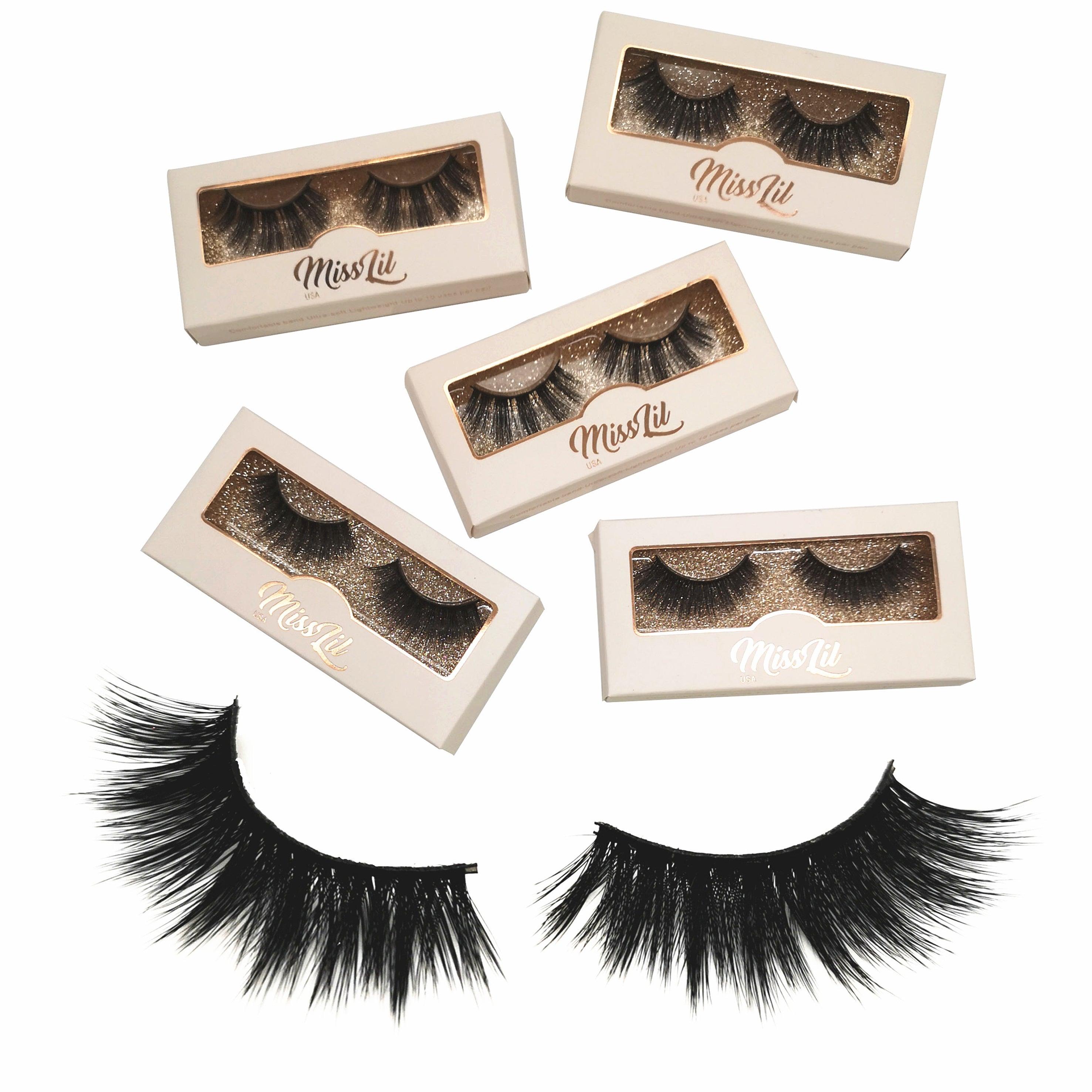 Miss Lil USA Lashes (5 pairs) #11 - Miss Lil USA