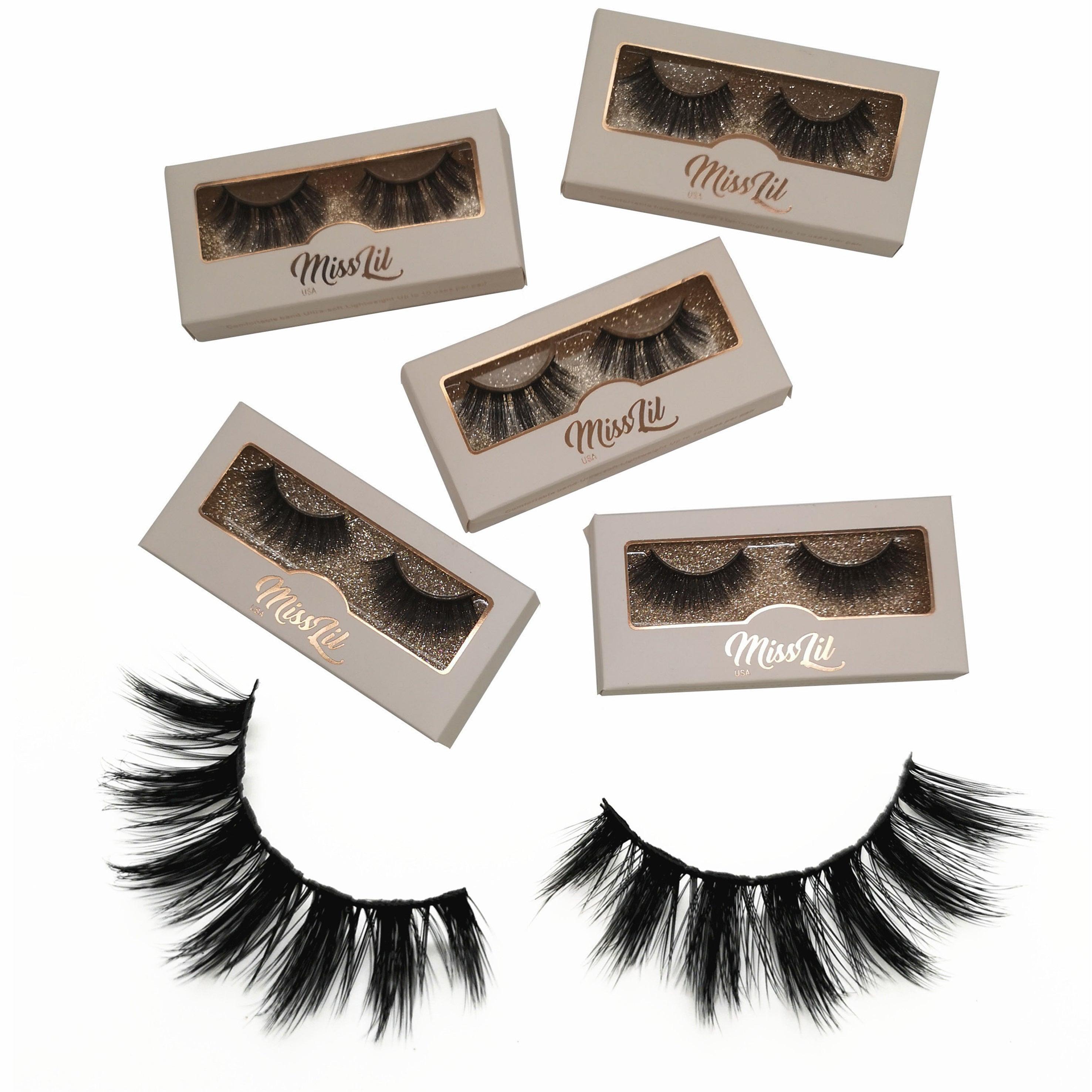 Miss Lil USA Lashes (5 pairs) #18 - Miss Lil USA