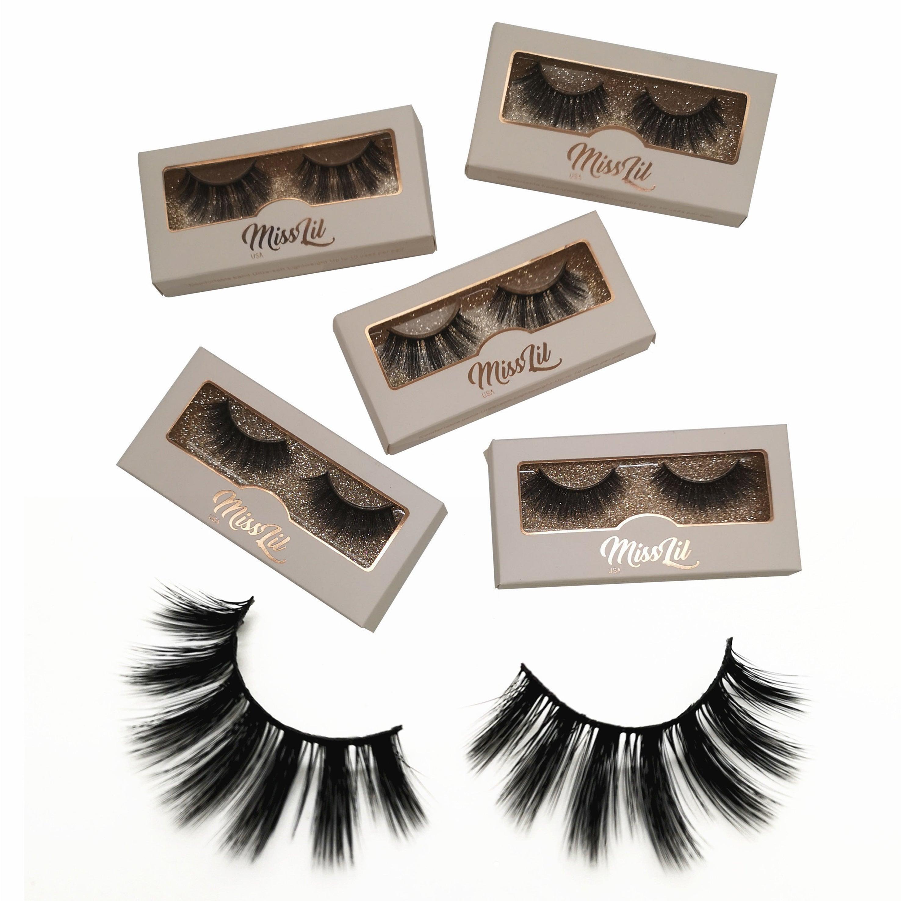 Miss Lil USA Lashes (5 pairs) #21 - Miss Lil USA