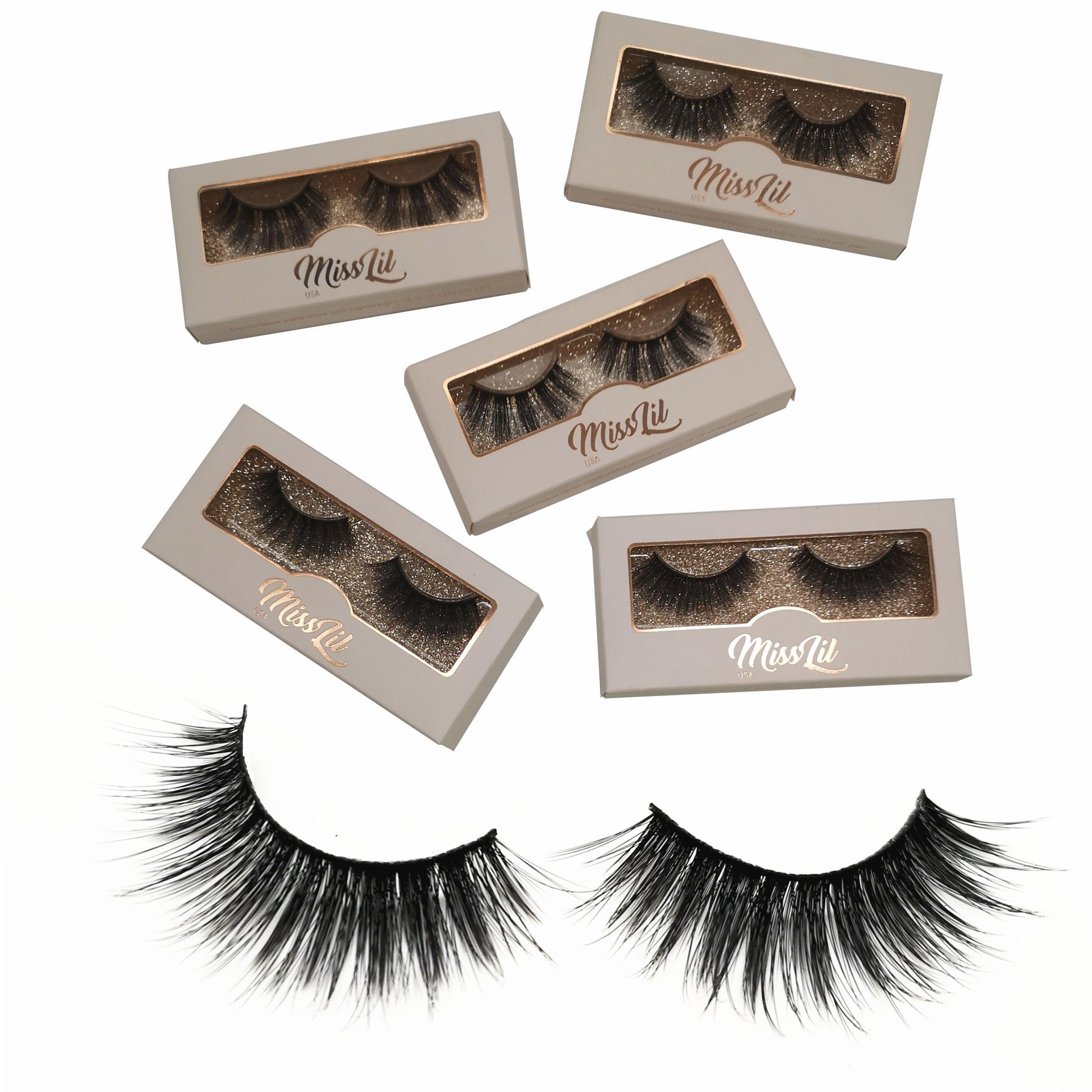 Miss Lil USA Lashes ( 5 pairs ) #25 - Miss Lil USA