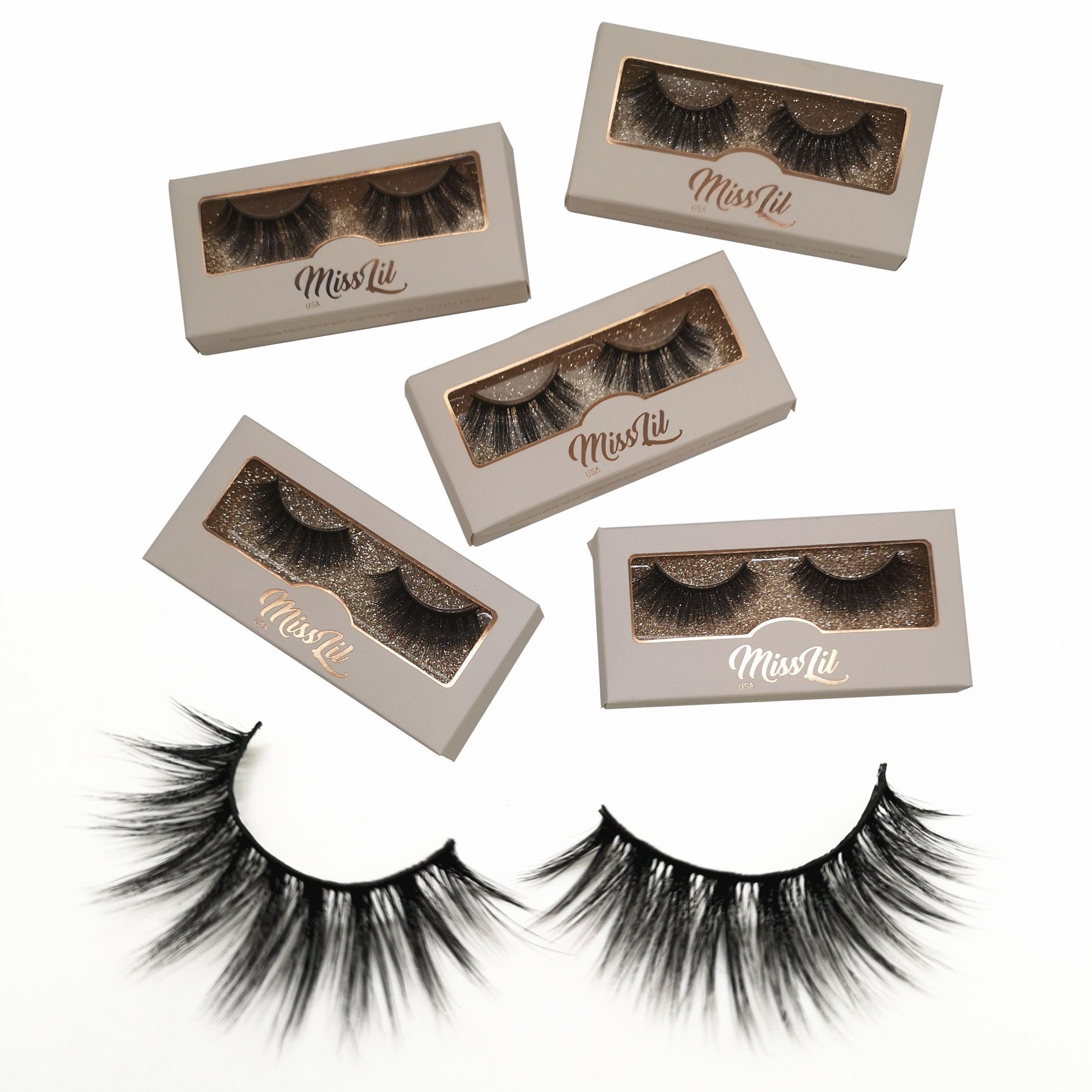 Miss Lil USA Lashes (5 pairs) #26 - Miss Lil USA