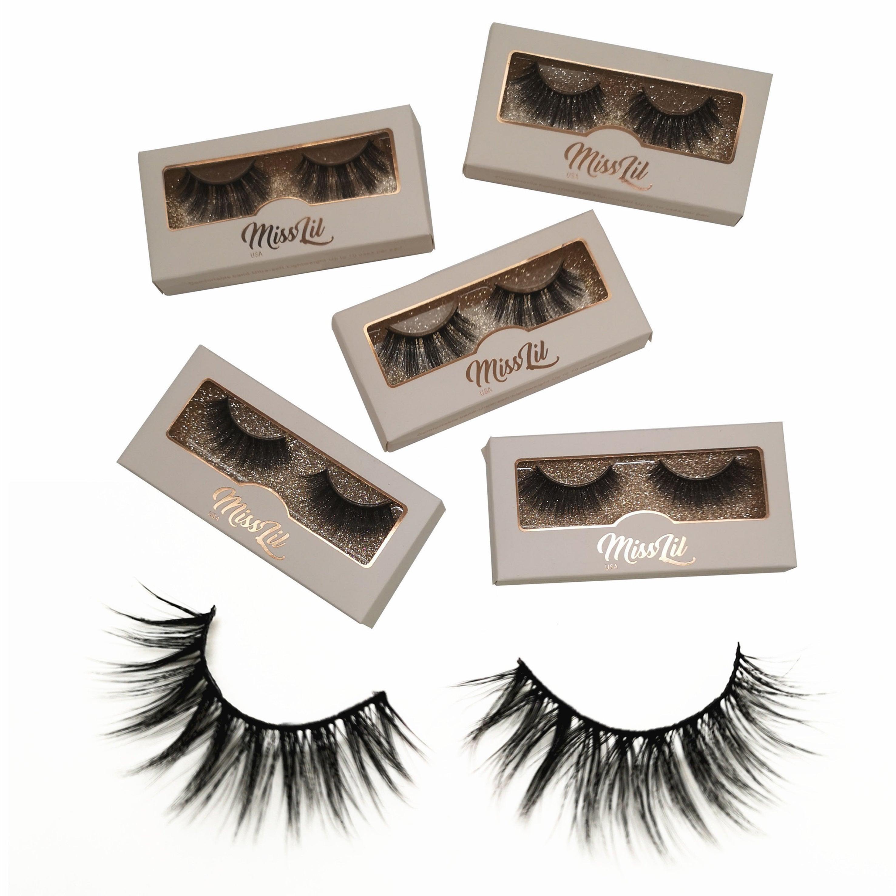 Miss Lil USA Lashes (5 pairs) #28 - Miss Lil USA