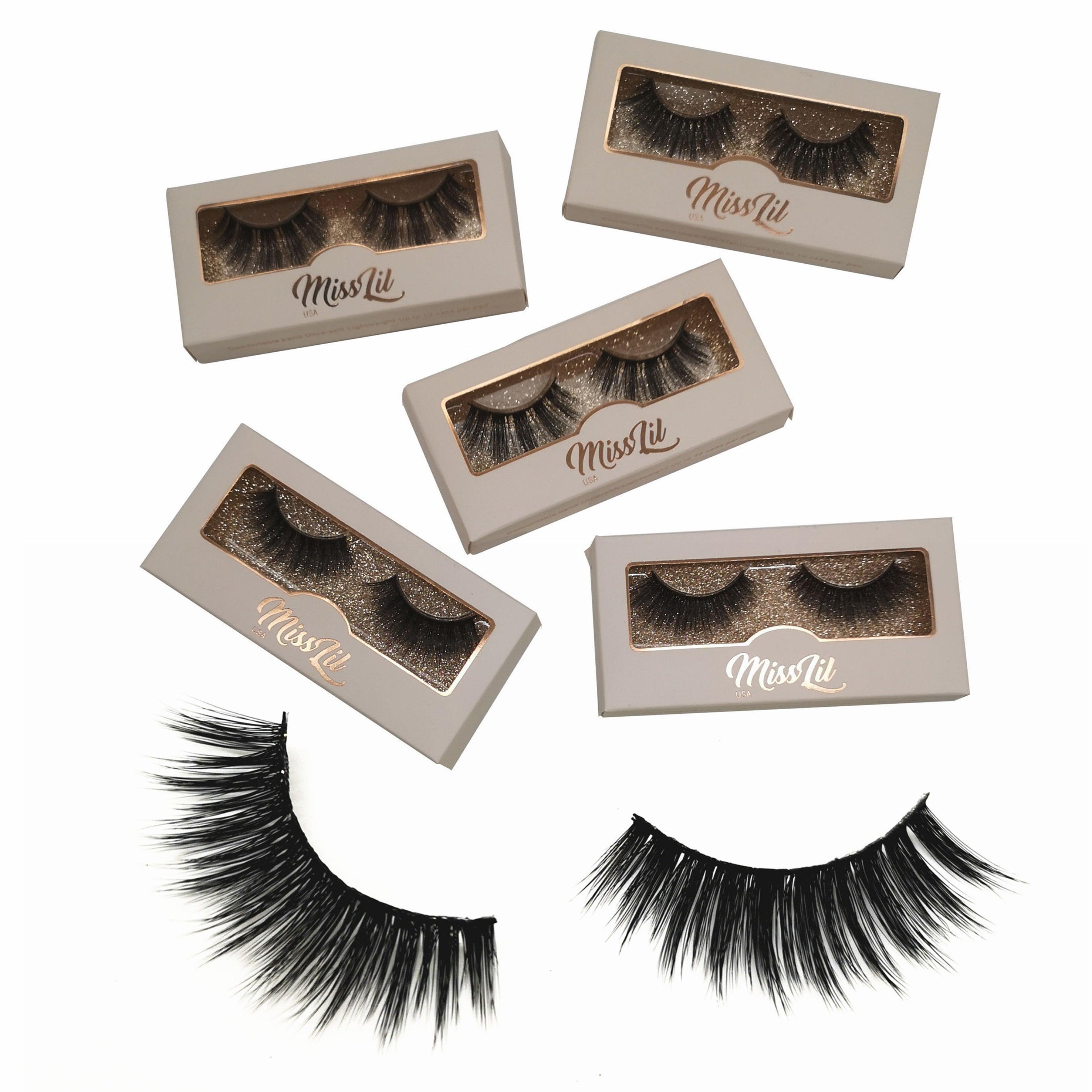 Miss Lil USA Lashes (5 pairs) #3 - Miss Lil USA