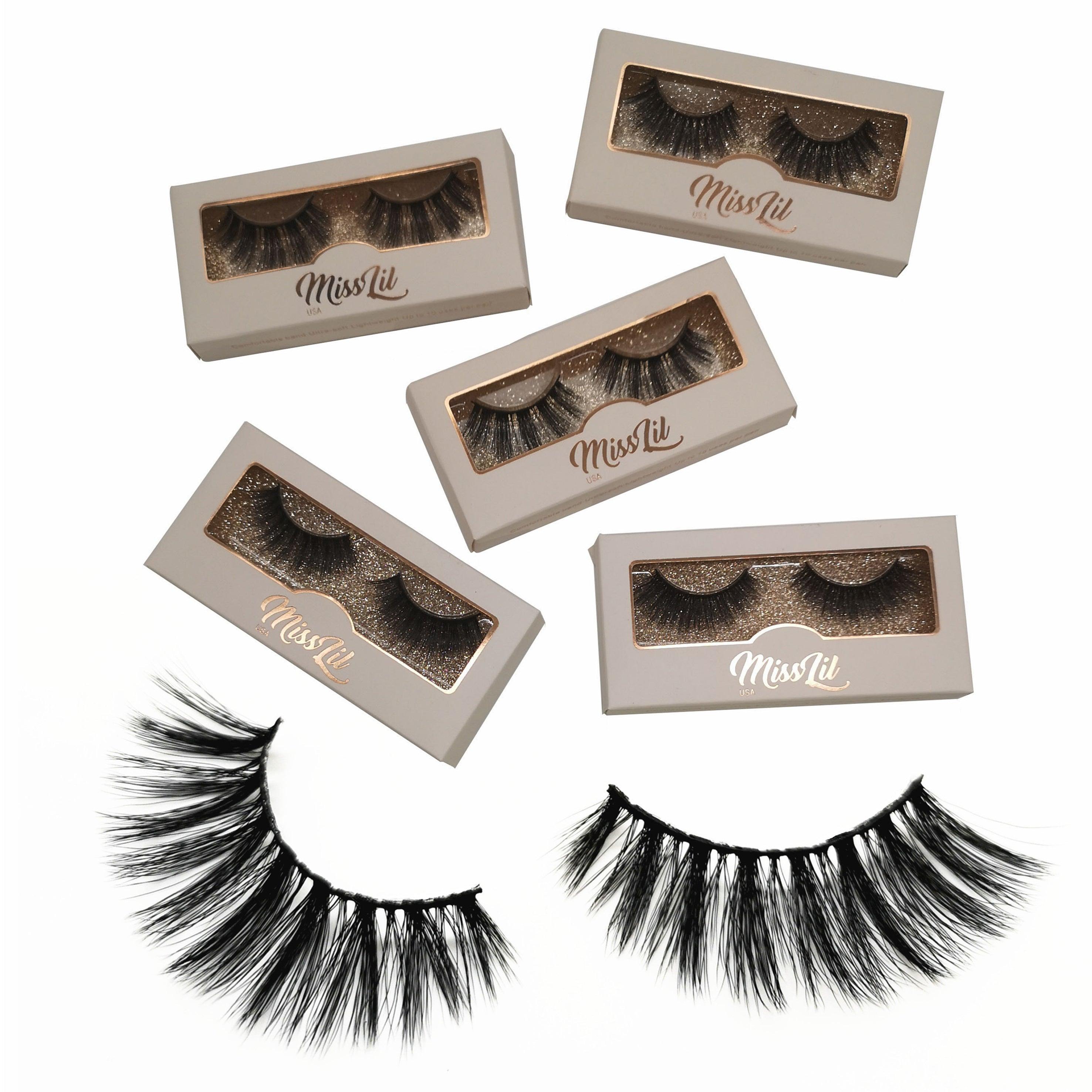 Miss Lil USA Lashes (5 pairs) #32 - Miss Lil USA