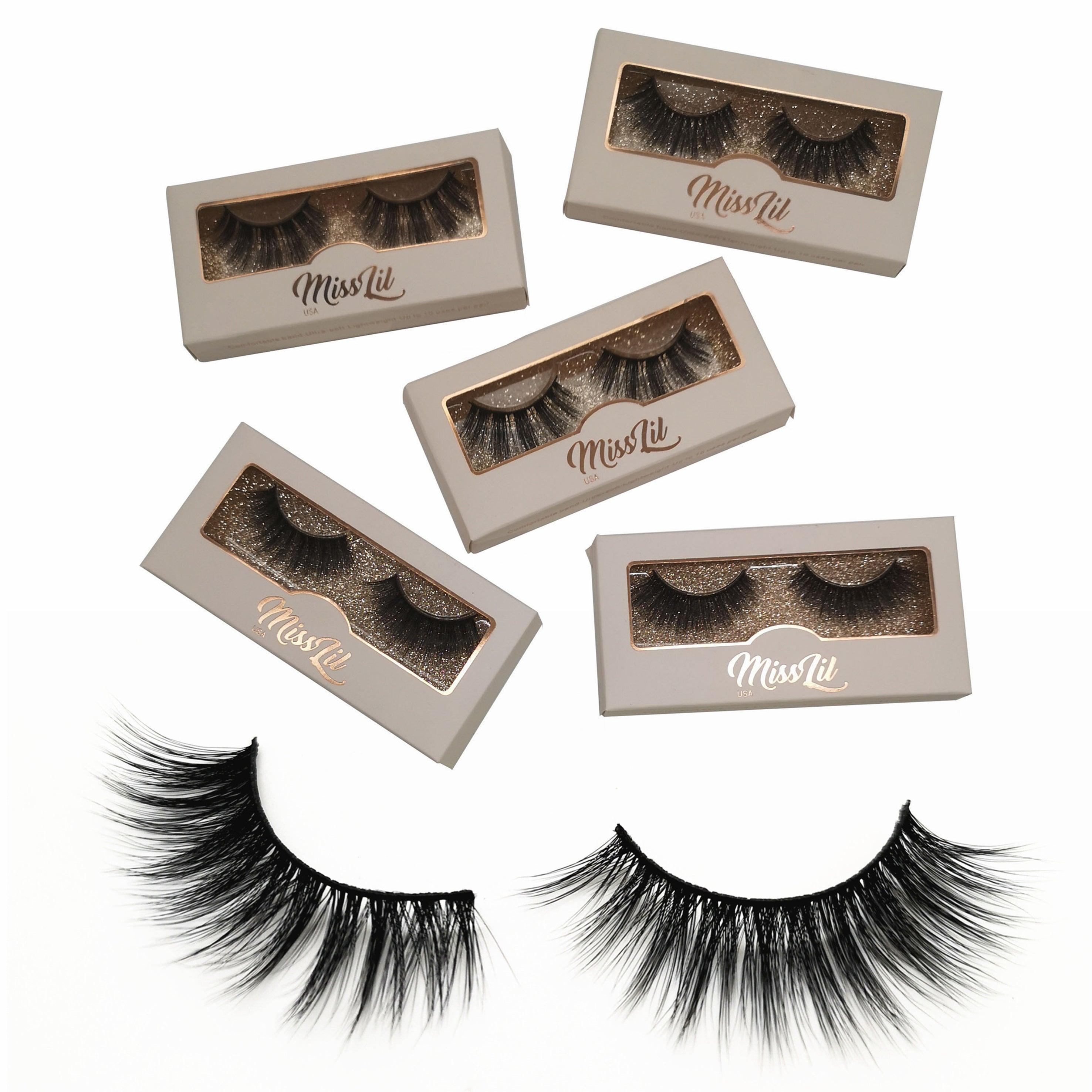 Miss Lil USA Lashes (5 pairs) #37 - Miss Lil USA