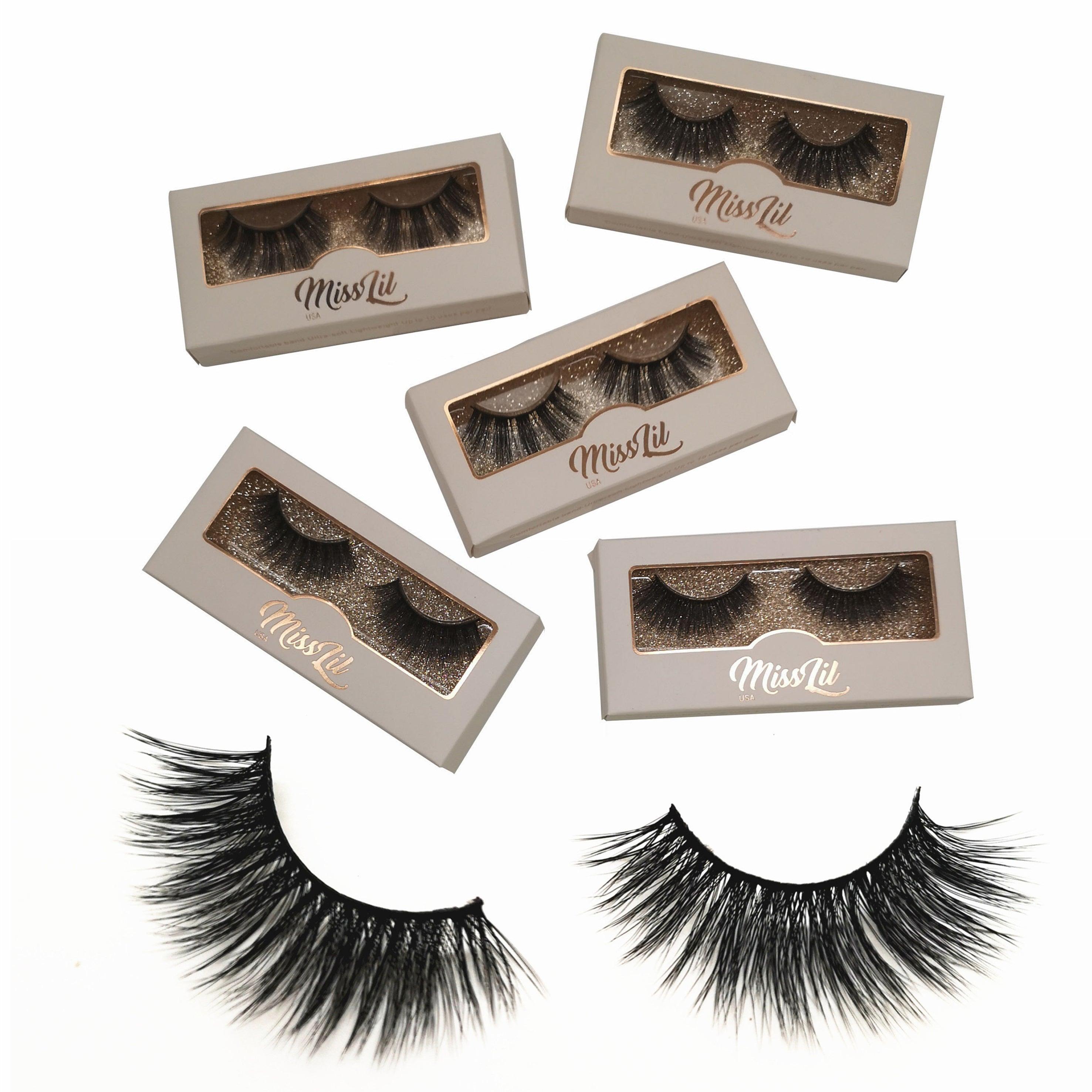 Miss Lil USA Lashes (5 pairs) #6 - Miss Lil USA