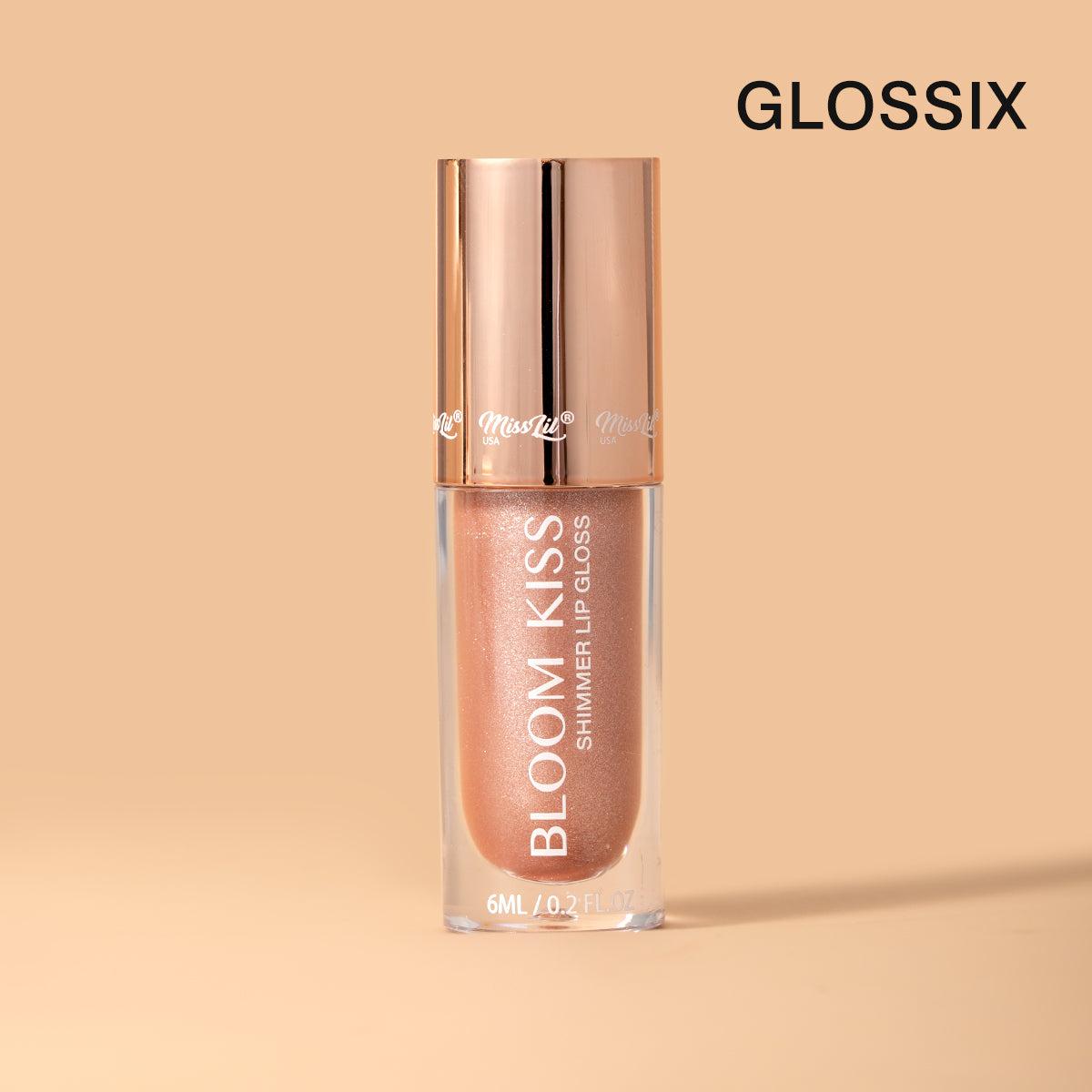 BLOOM KISS SHIMMER LIP GLOSS- GLOSSIX