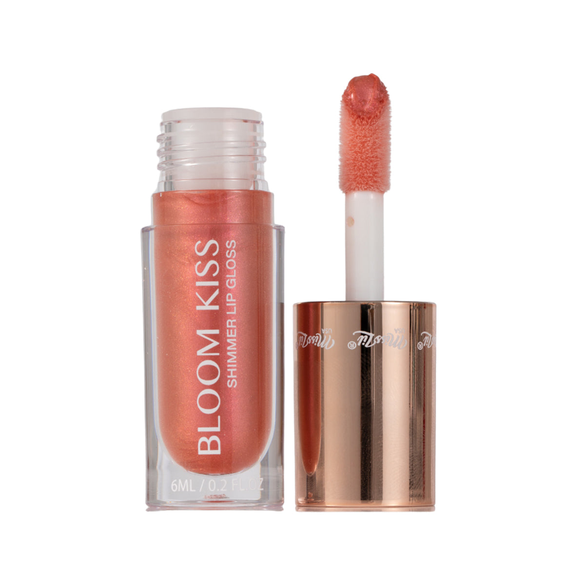 BLOOM KISS SHIMMER LIP GLOSS- GLAZE