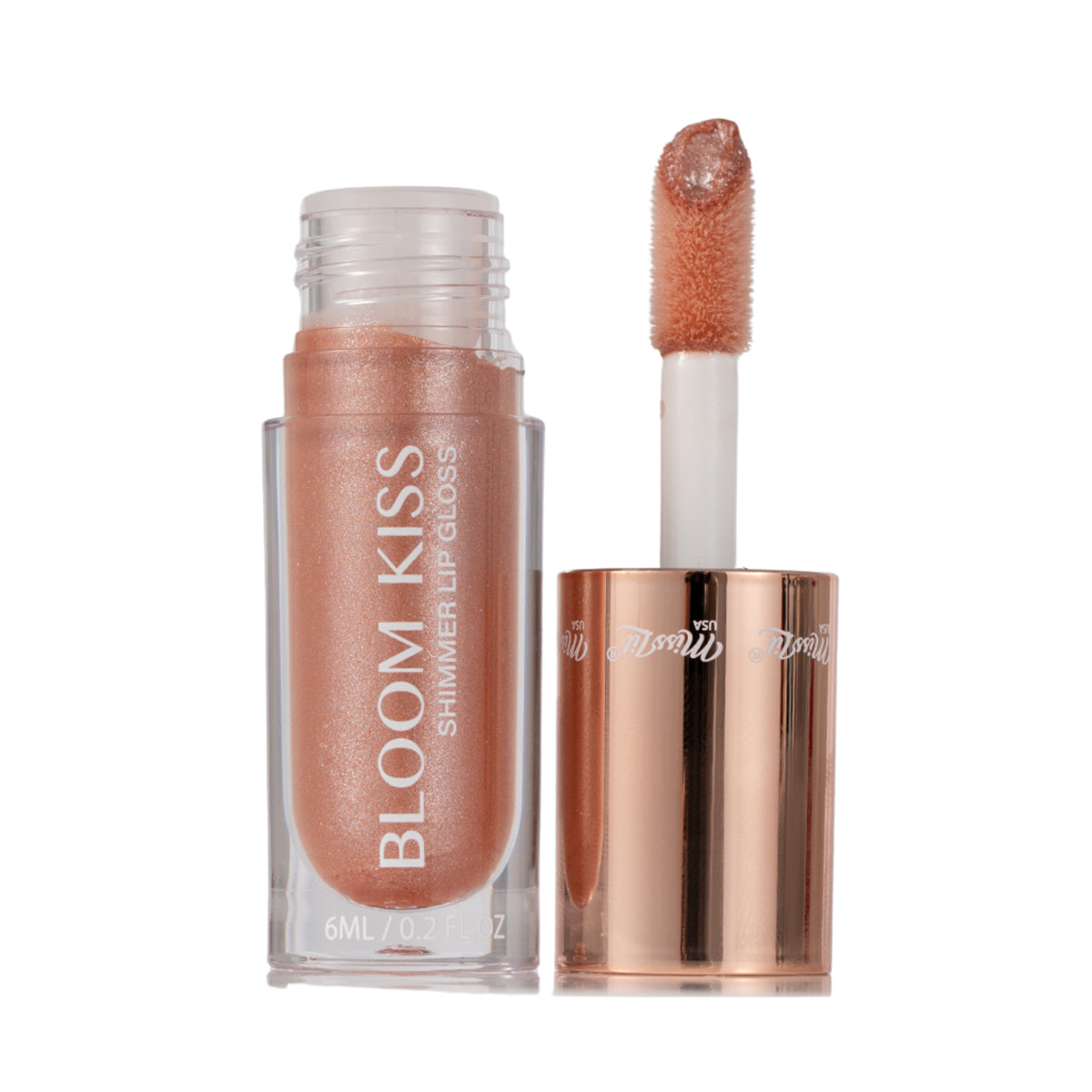 BLOOM KISS SHIMMER LIP GLOSS- GLOSSIX