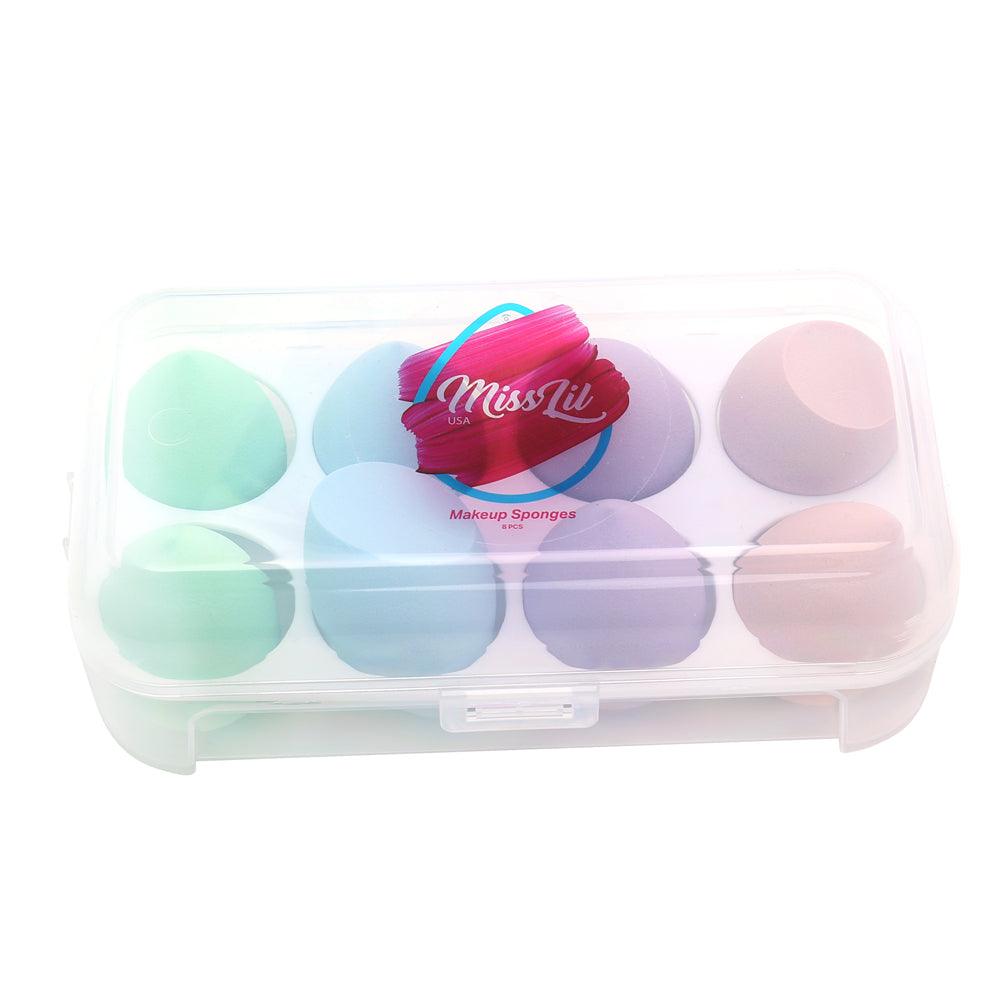 Miss Lil USA Makeup Sponges 8pcs/set (Pack of 12) - Miss Lil USA