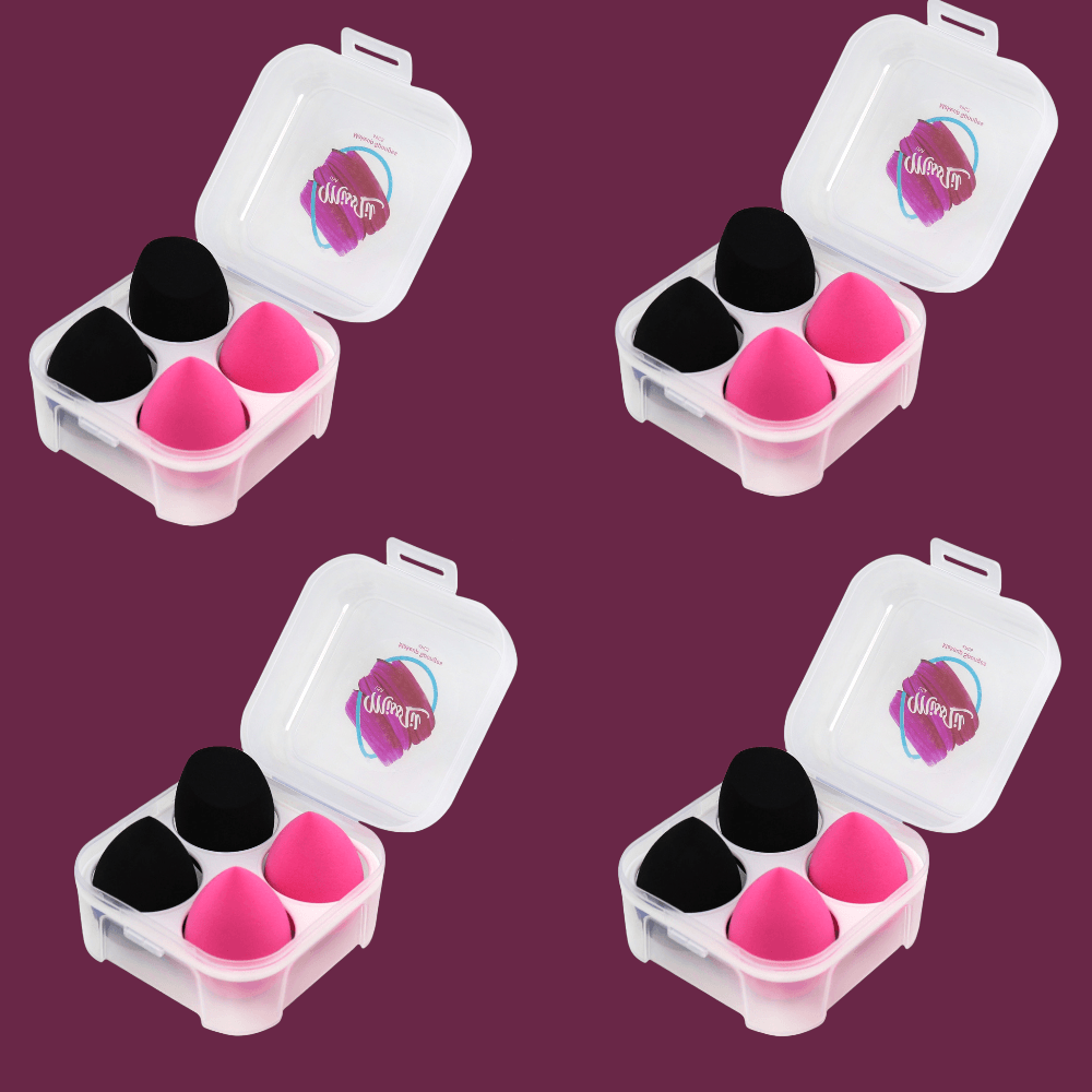 Miss Lil USA Makeup Sponges 4 Pcs/Set (4 Sets) - Miss Lil USA