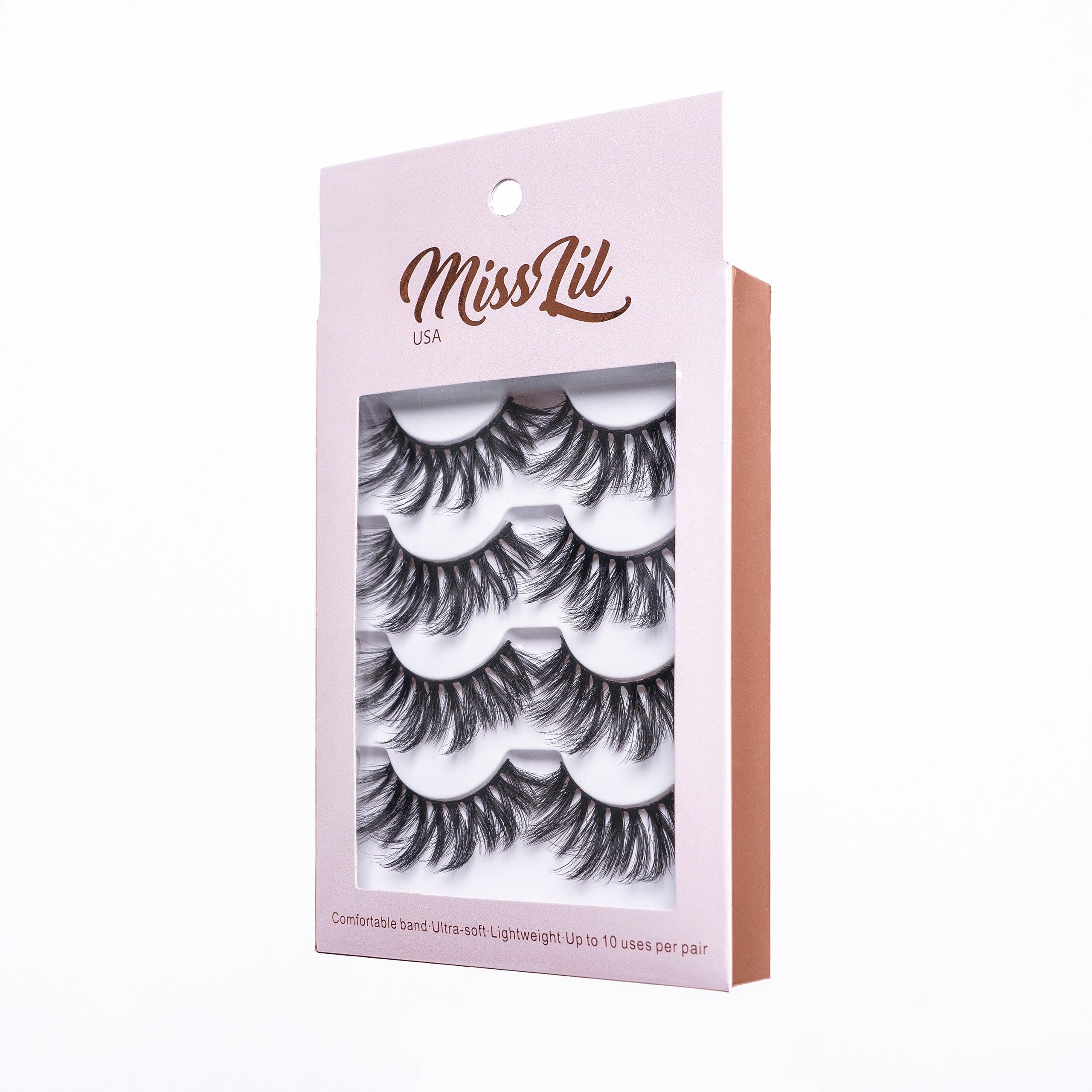 4 Pairs Lashes - Classic Collection #11 (Pack of 12) - Miss Lil USA