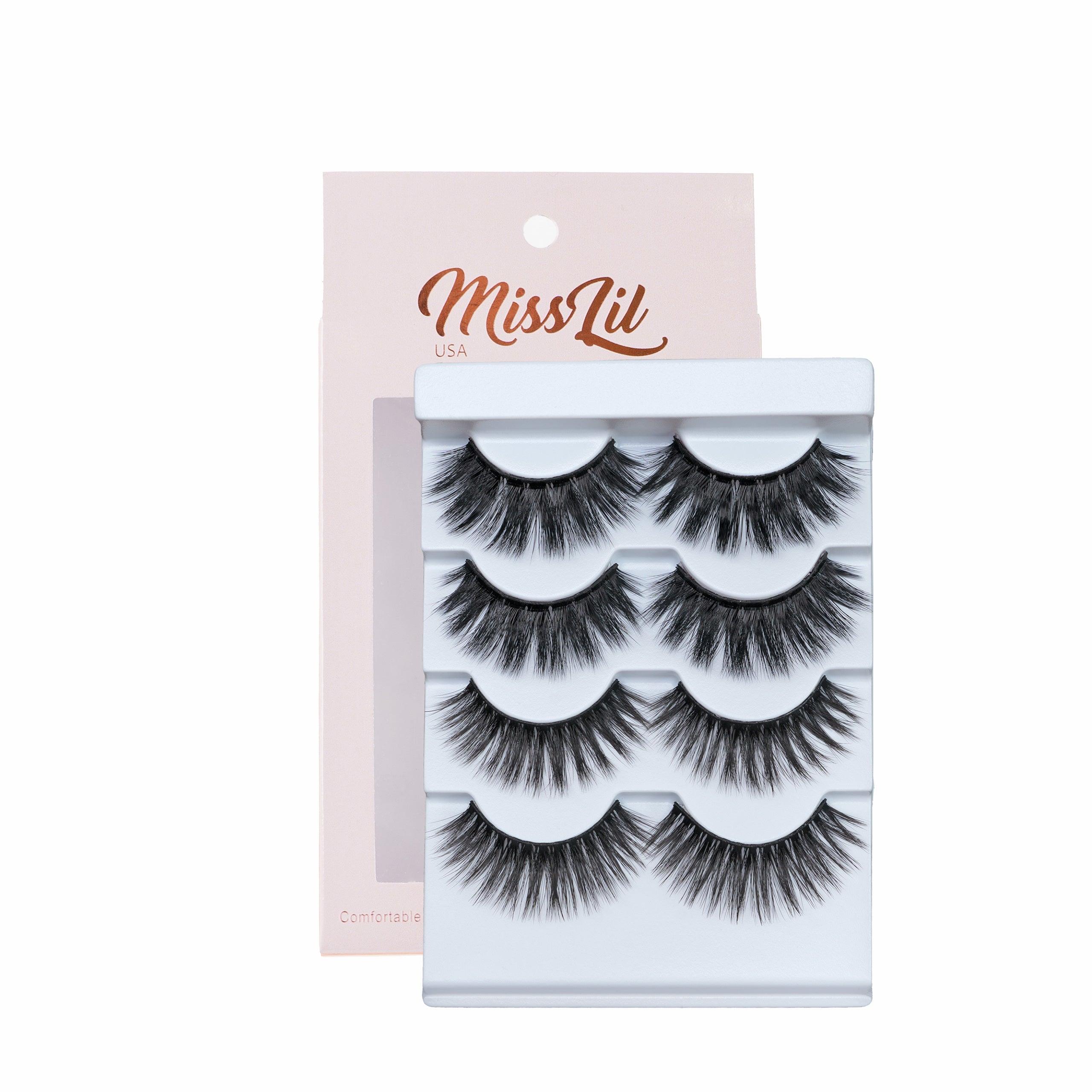 4 Pairs Lashes - Classic Collection #16 - Miss Lil USA