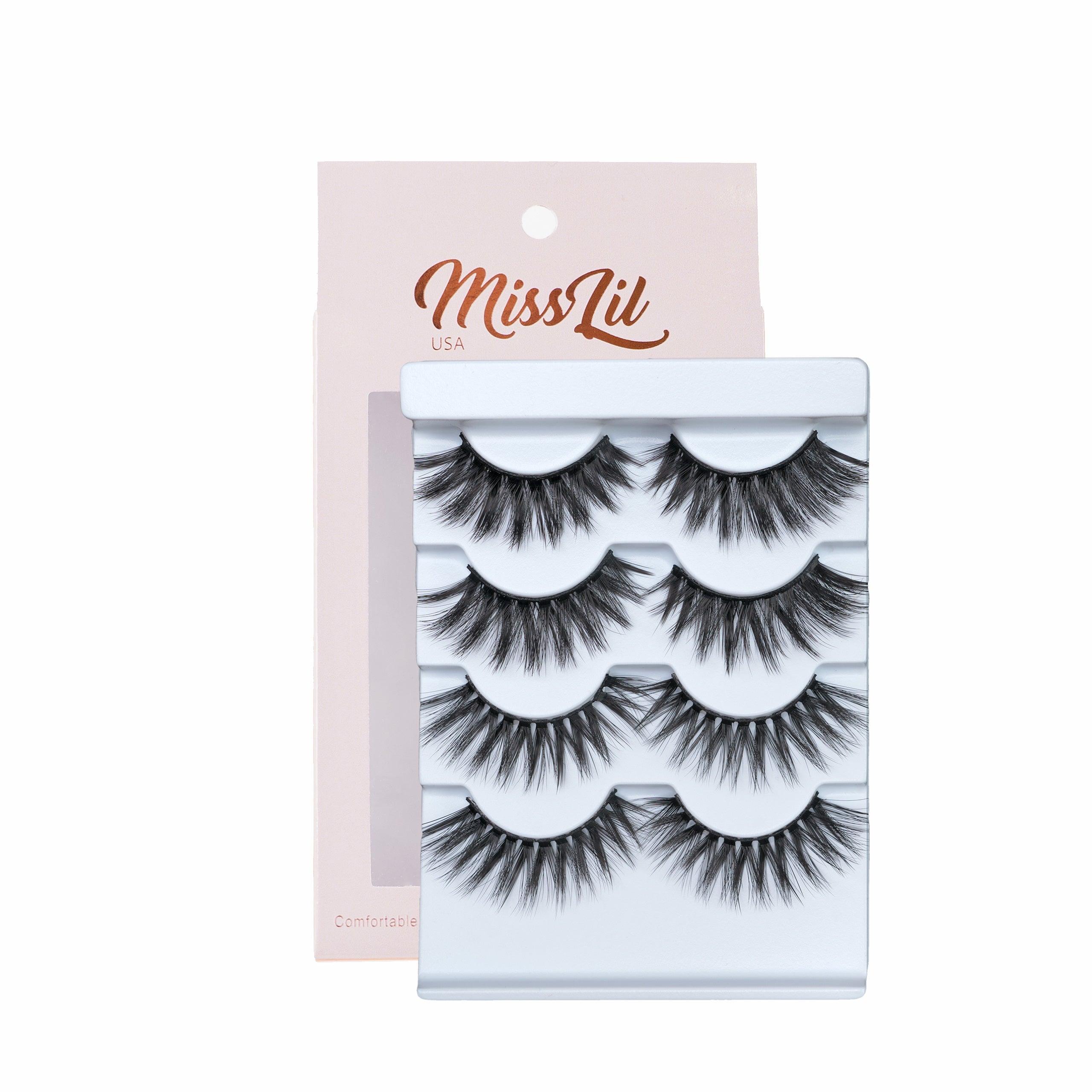 4 Pairs Lashes - Classic Collection #5 - Miss Lil USA