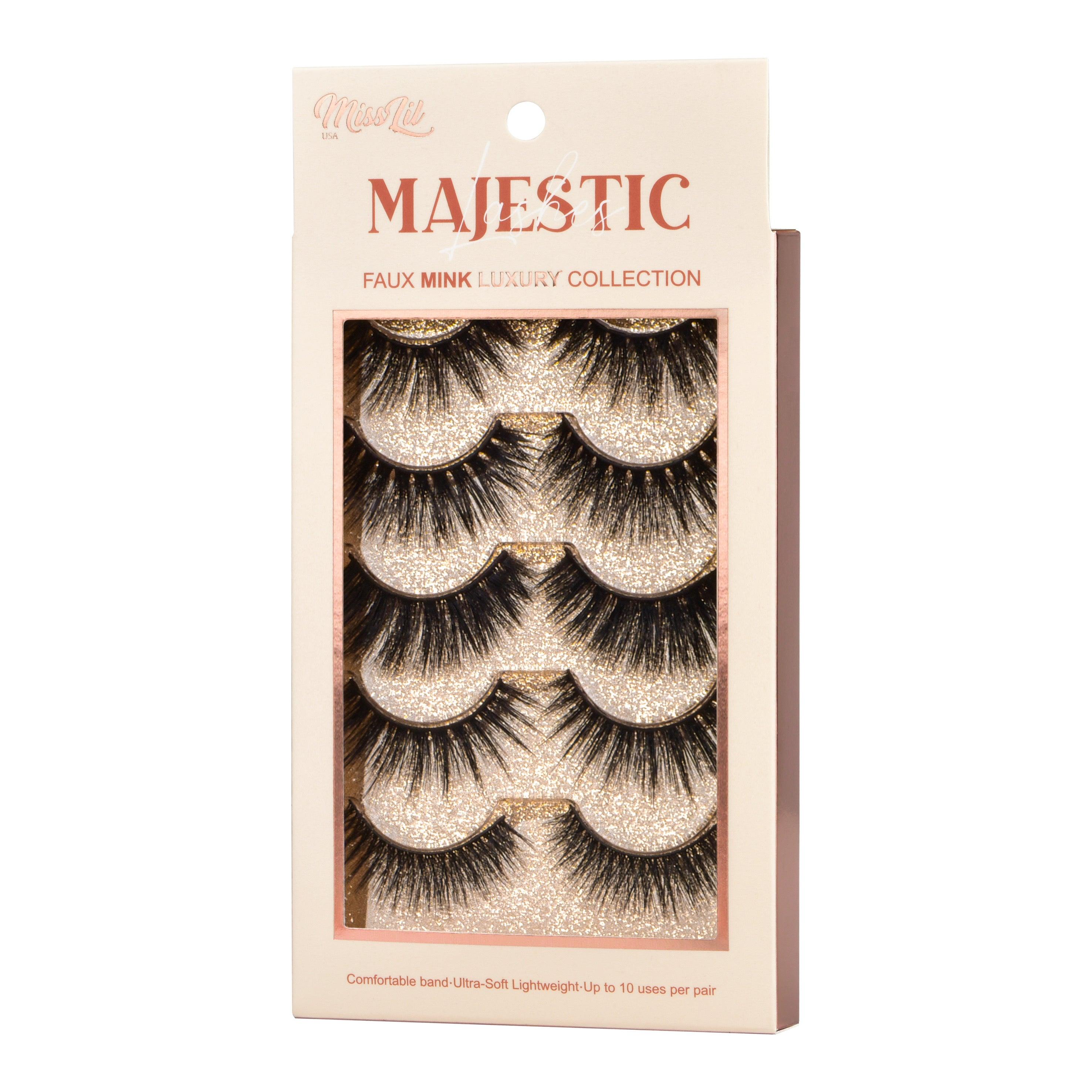 5 Pairs Majestic Collection Lashes #11 - Miss Lil USA