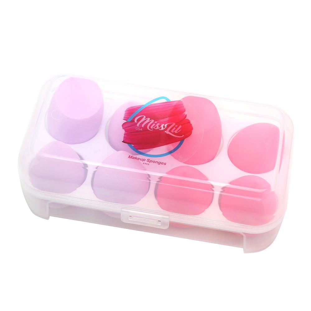 Miss Lil USA Makeup Sponges 8pcs/set (Pack of 12) - Miss Lil USA