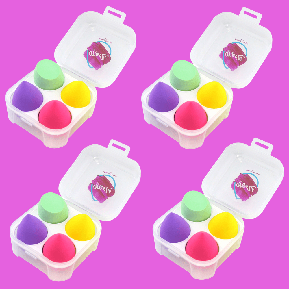 Miss Lil USA Makeup Sponges 4 Pcs/Set (4 Sets) - Miss Lil USA