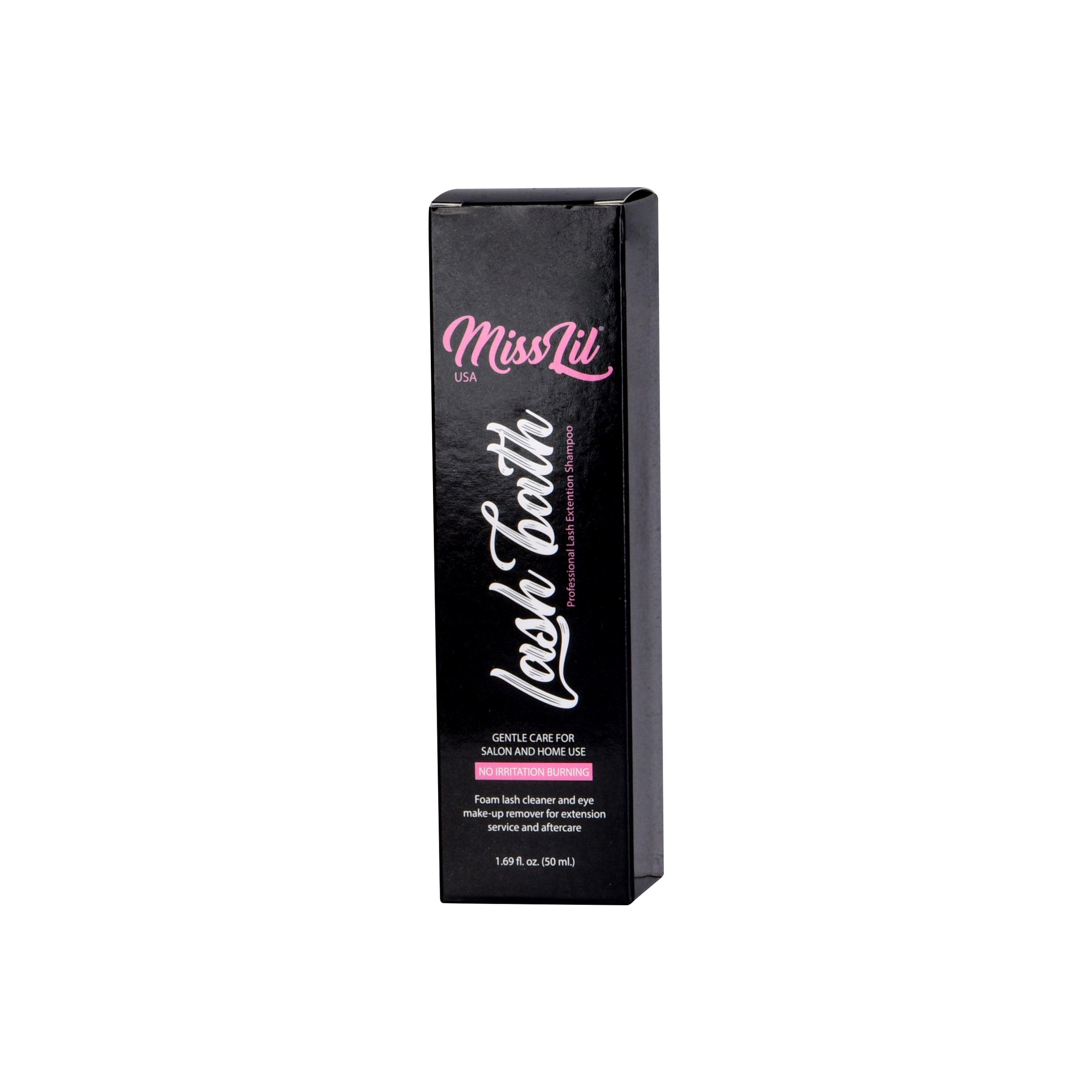 Foam lash cleaner and eye make-up remover for extension service and aftercare - Miss Lil USA