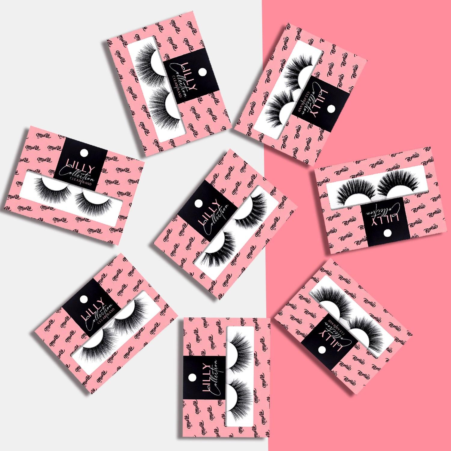 Lilly Collection Eyelashes (144 pcs)(12 stills) - Miss Lil USA