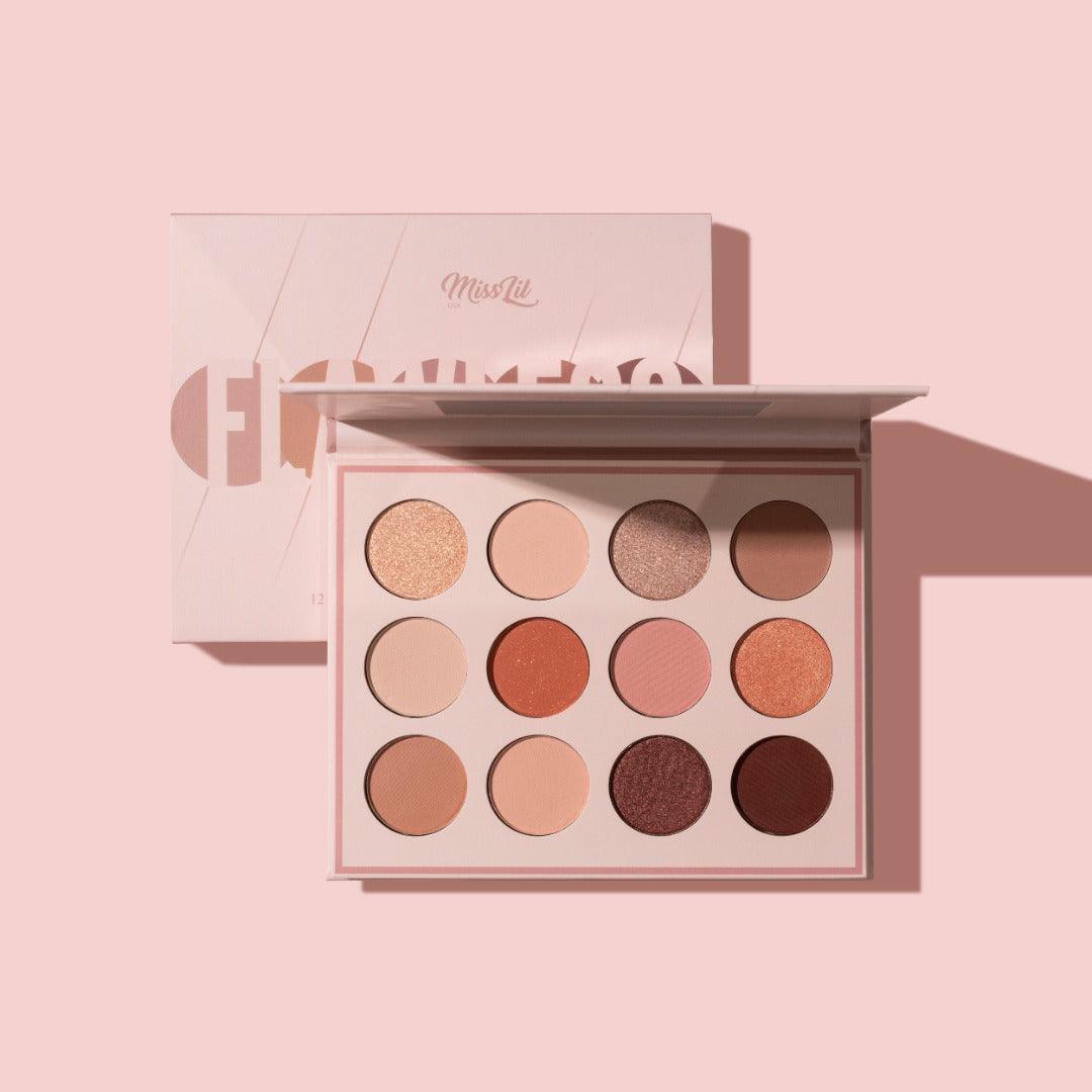 Matte and Shimmer Eyeshadow Palette Trio - Miss Lil USA