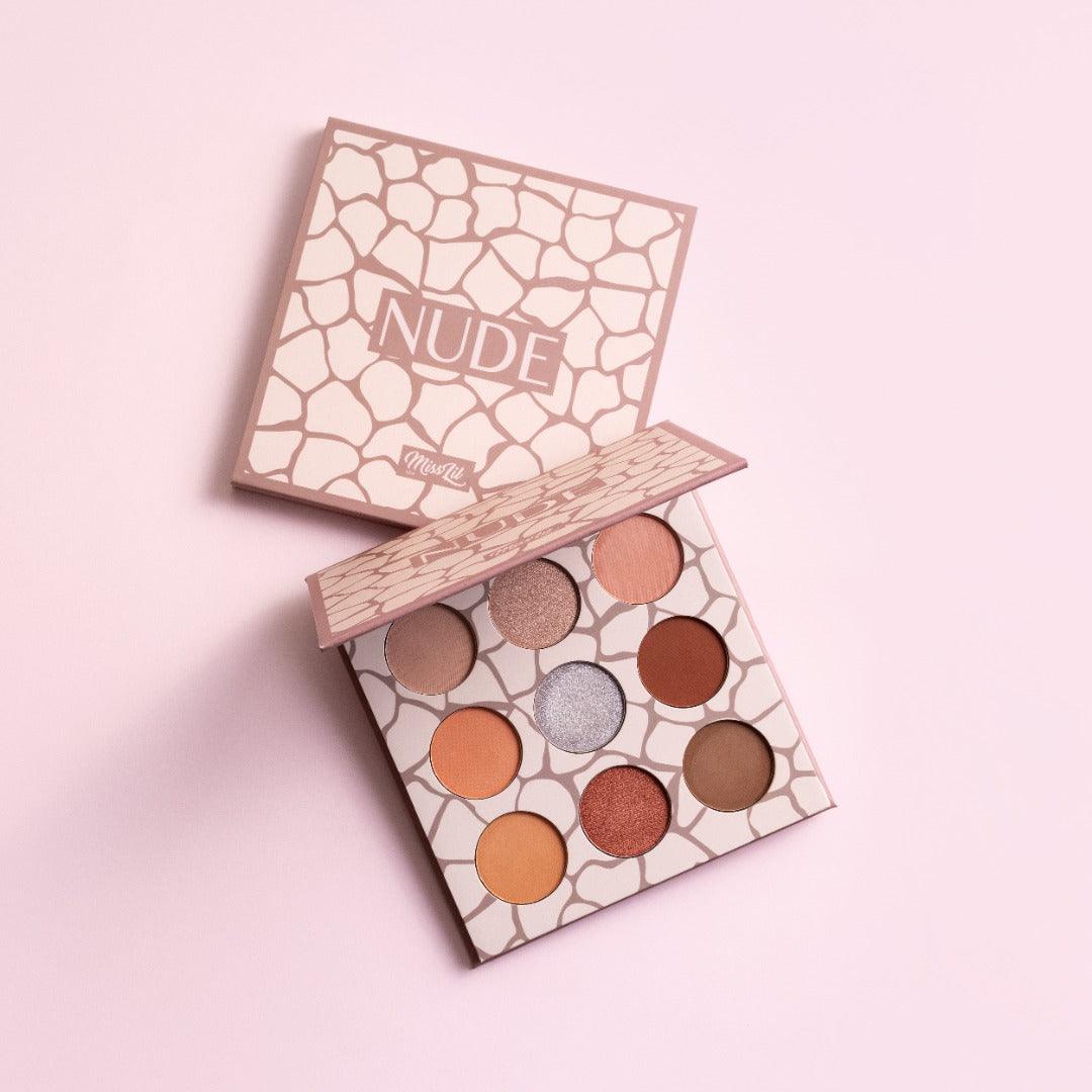 Nude Eyeshadow Palette (12 pcs) - Miss Lil USA