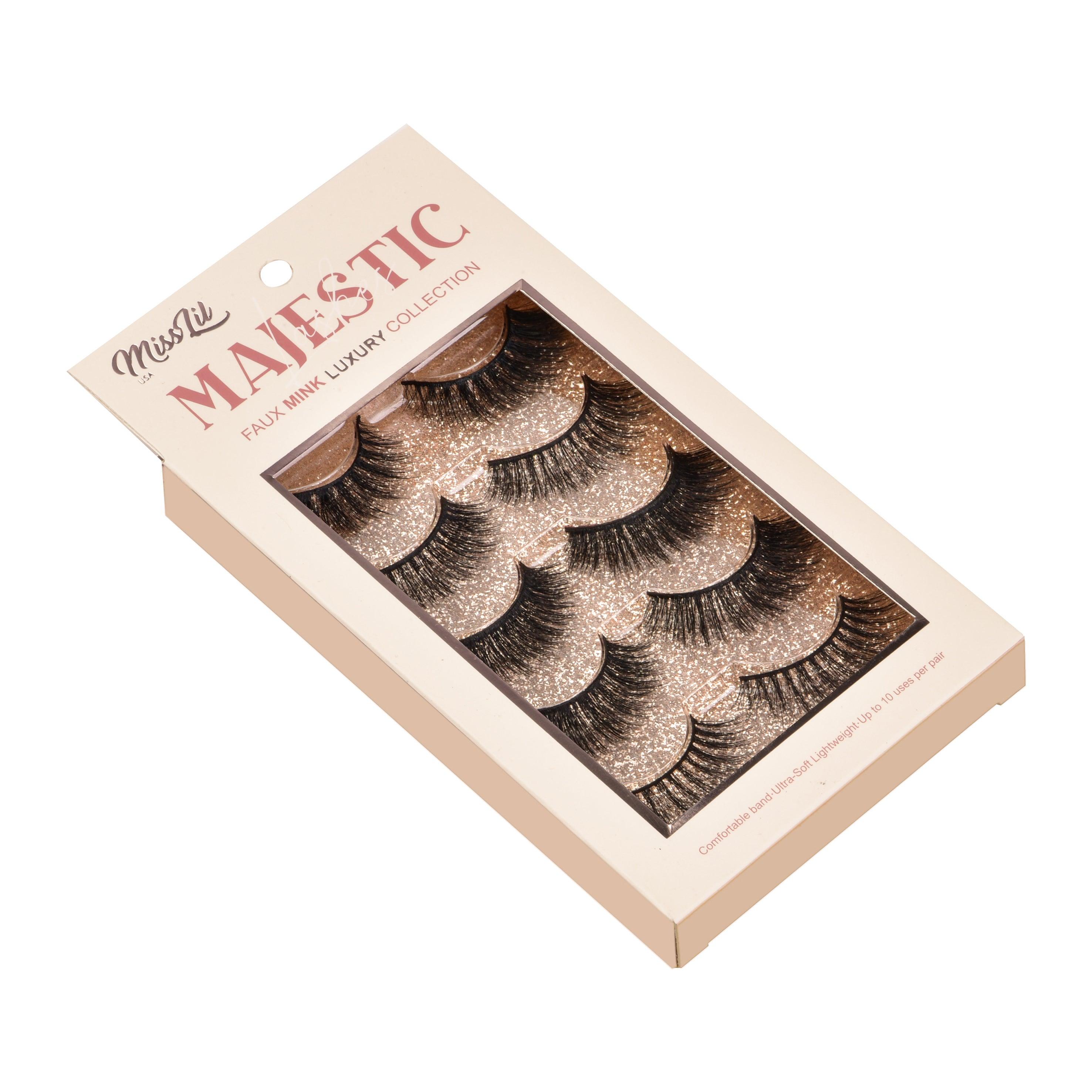 5 Pairs Majestic Collection Lashes #9 - Miss Lil USA
