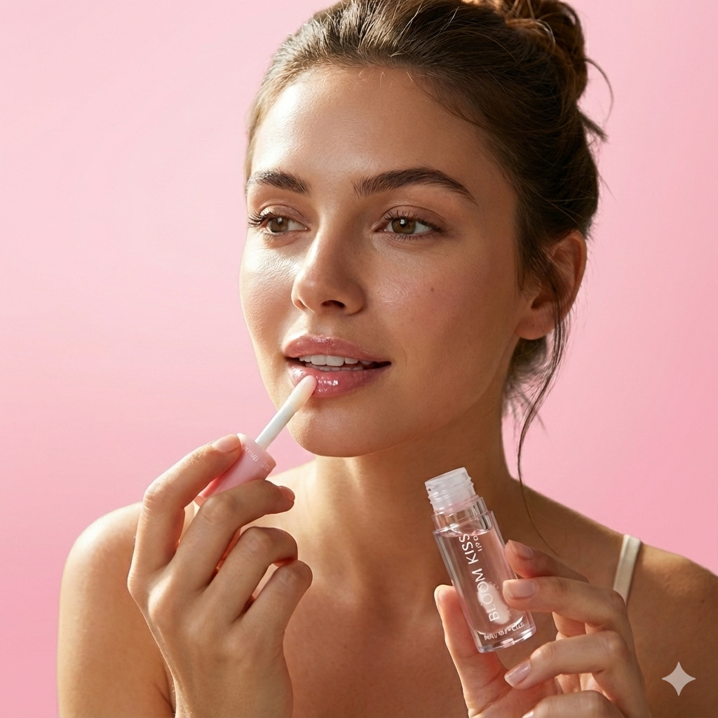 BLOOM KISS LIP OIL- ROSE