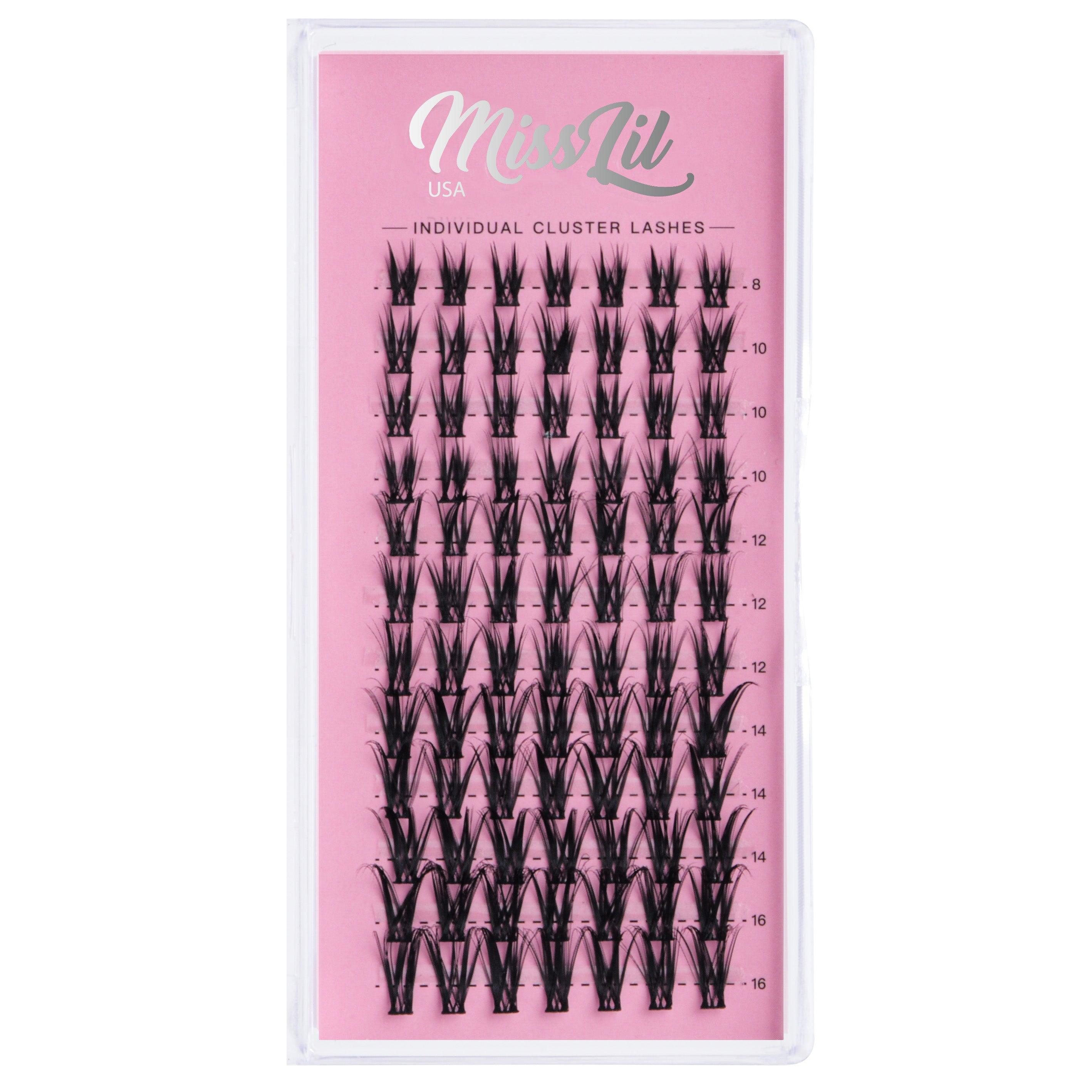 DIY Cluster lash extensions AD-32 Small Mixed Tray - Miss Lil USA