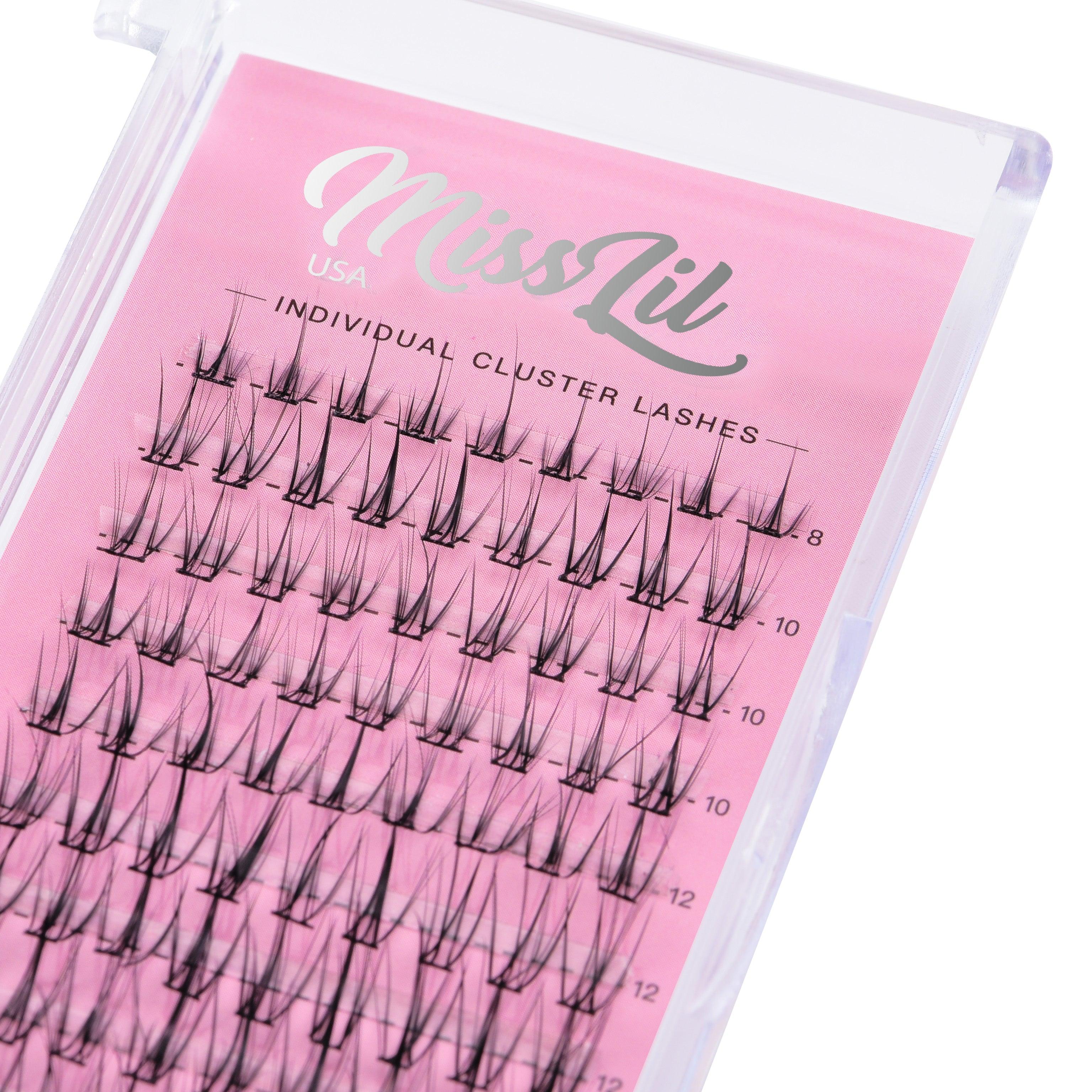DIY Cluster lash extensions AD-34 Small MIX Tray - Miss Lil USA