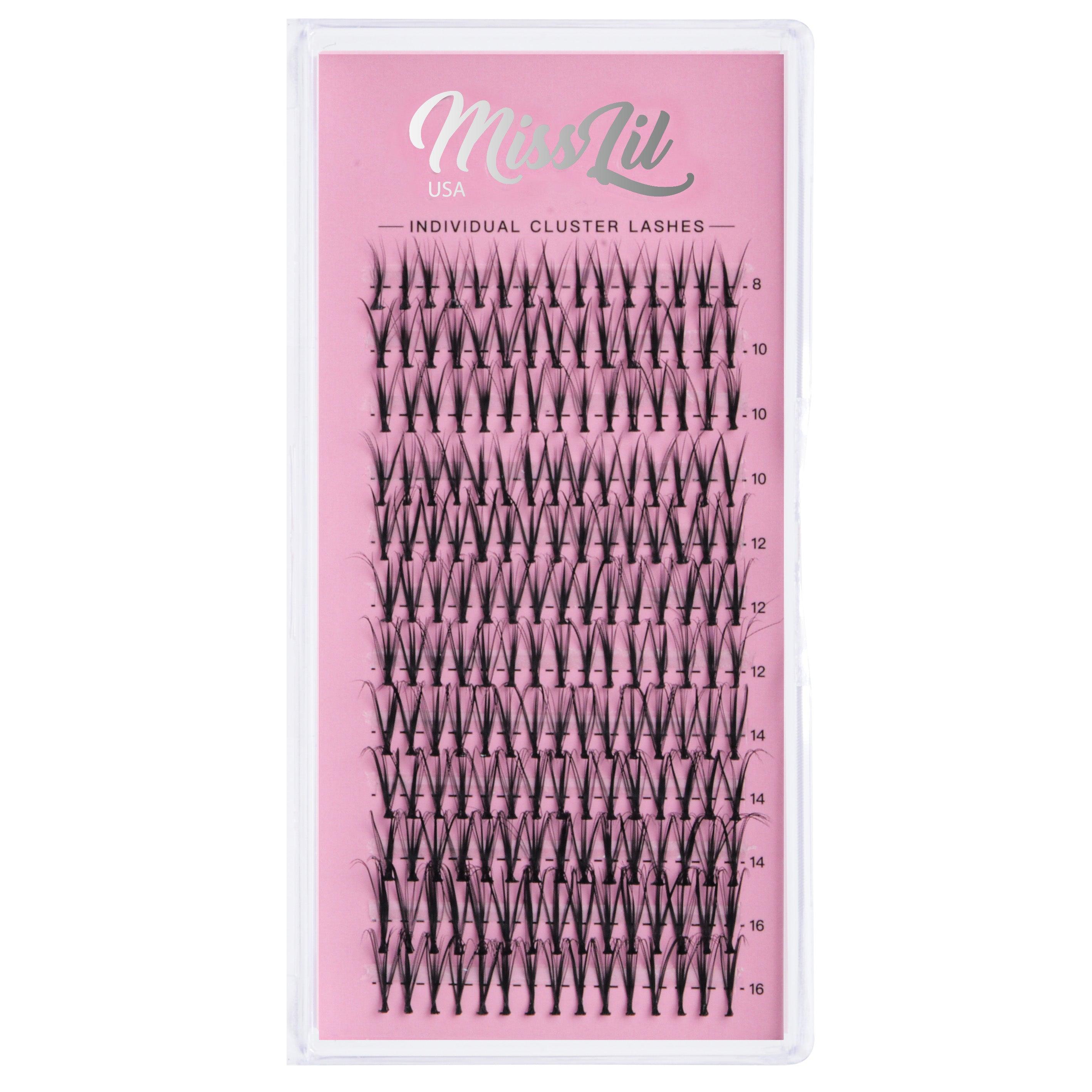 DIY Cluster eyelash extensions AD-37  MIX Tray - Miss Lil USA