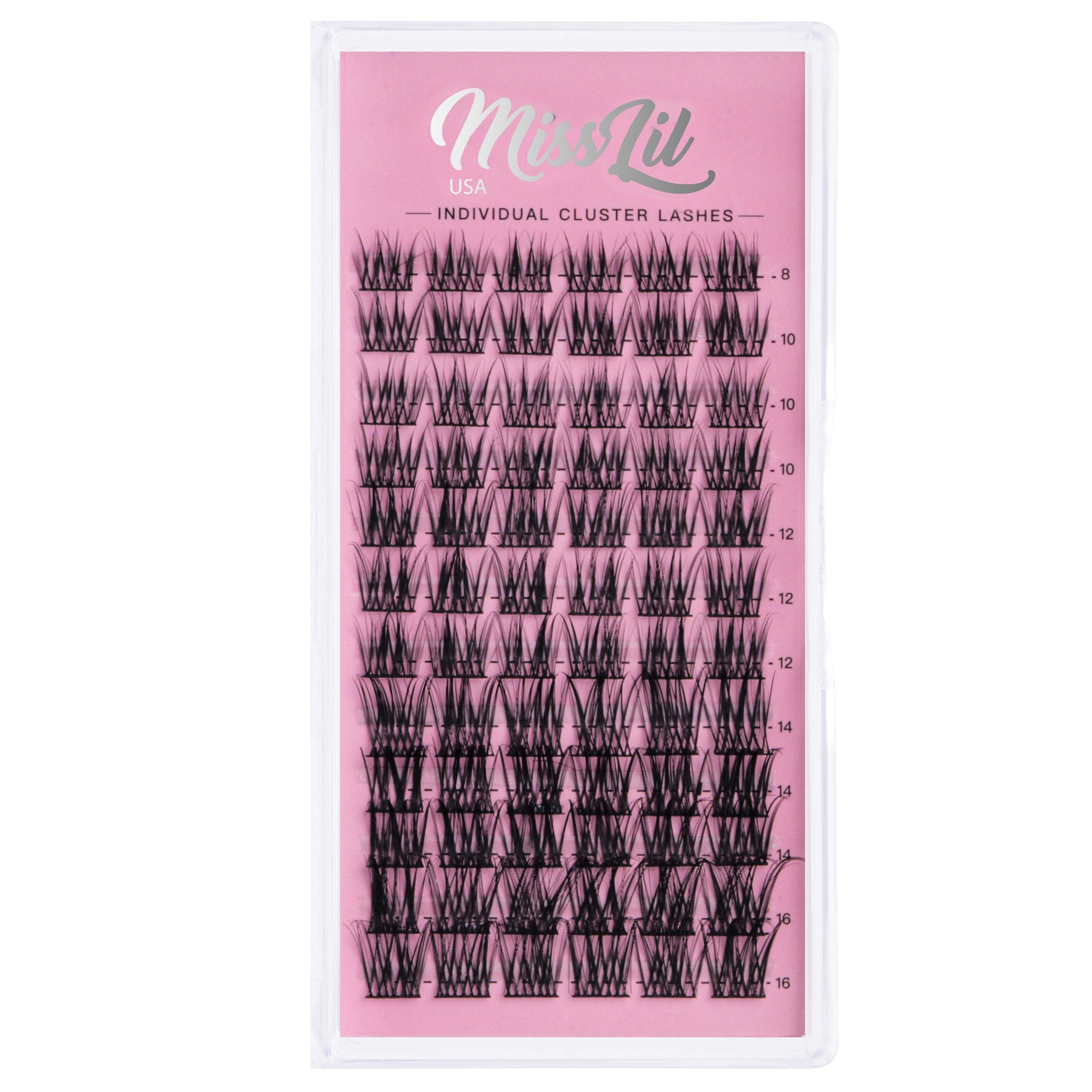 DIY Cluster False Lashes AD-27 Small MIX Tray - Miss Lil USA