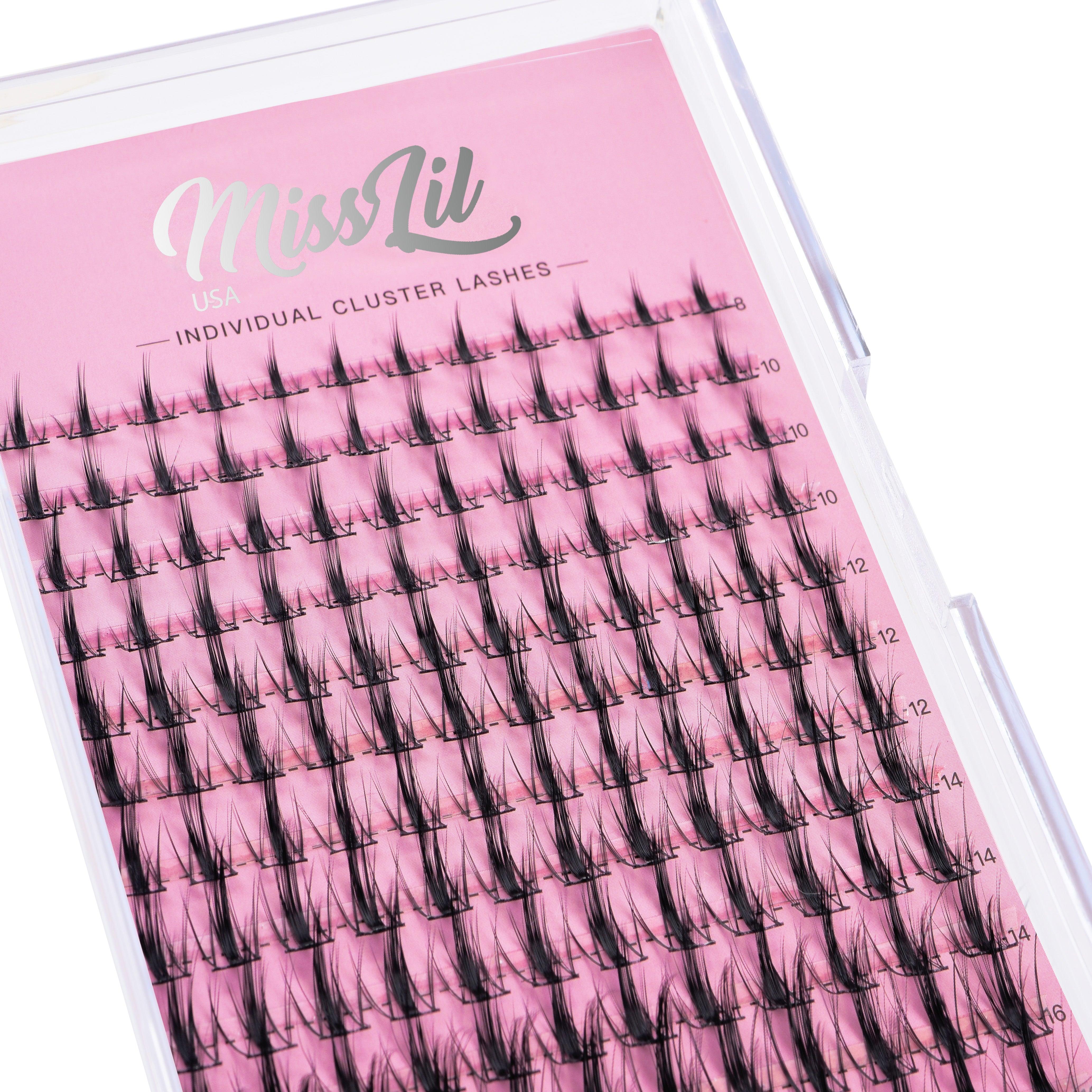 DIY cluster eyelash extensions AD-40 MIX - Miss Lil USA