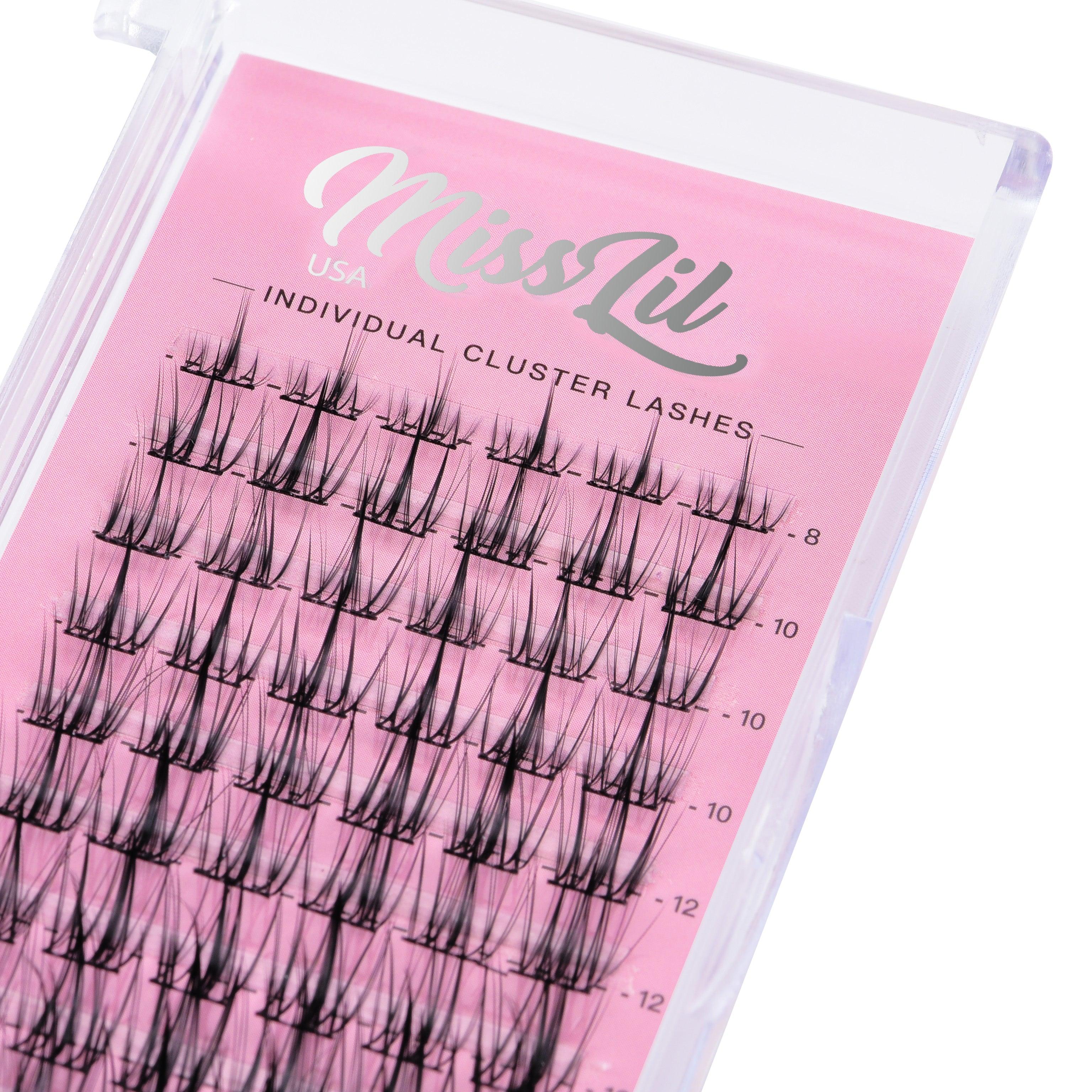 Individual Cluster Lashes AD-50 (6 Small Mixed Trays) - Miss Lil USA